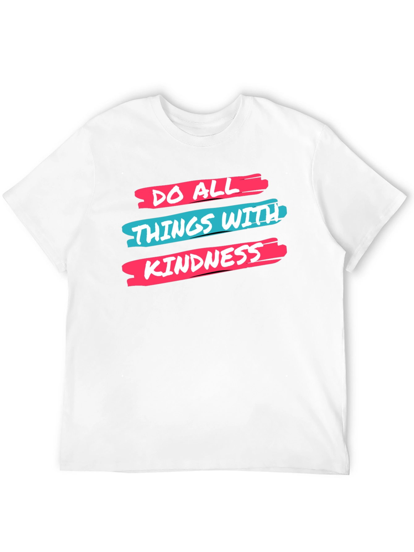 Black Kindness Graphic Tee - Positive Message Shirt view 12