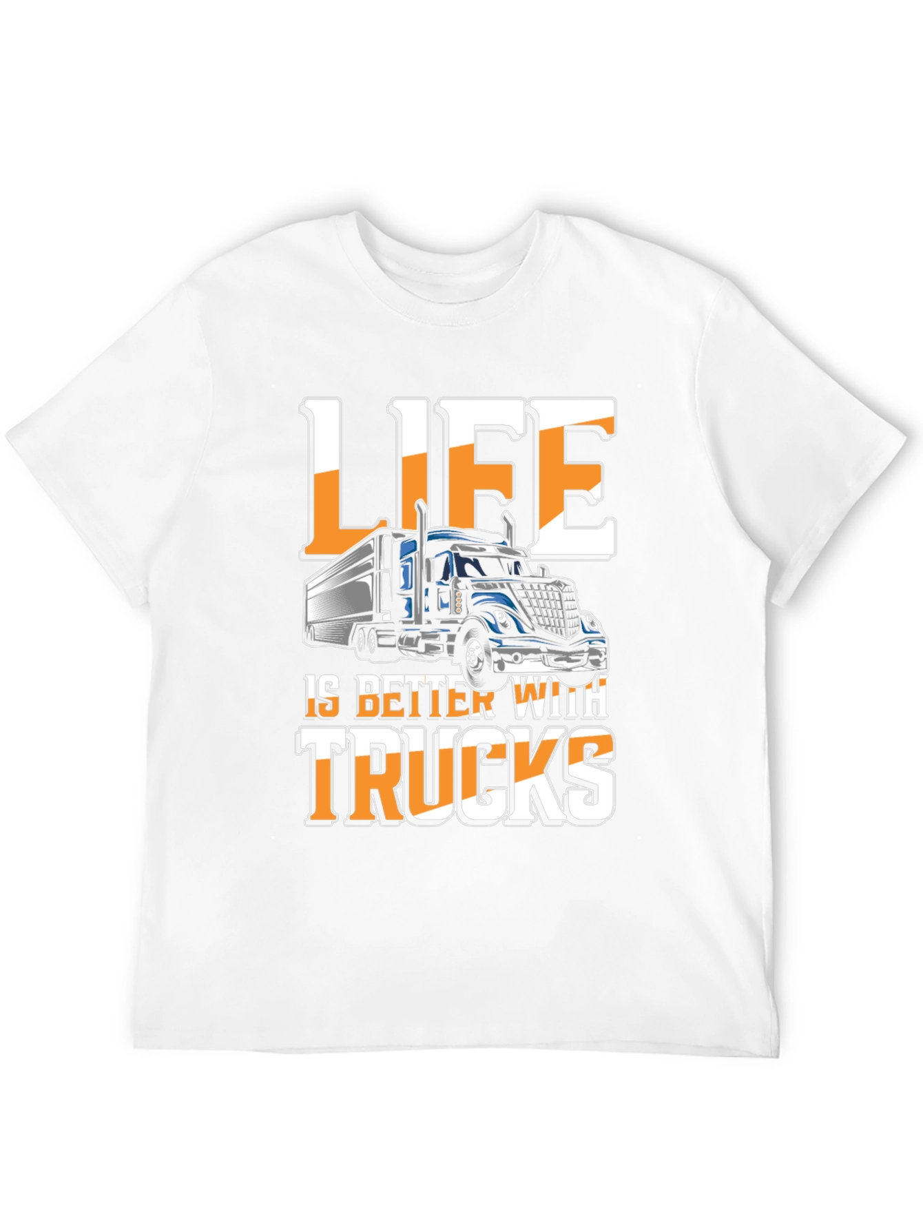 Black Life is Better with Trucks Graphic Tee view 12