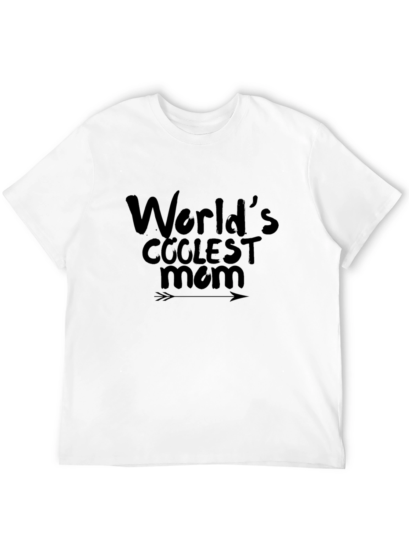 Black World's Coolest Mom Graphic Tee - Black view 12