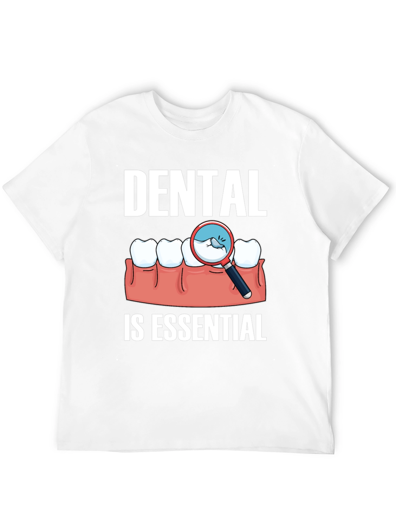 Black Dental Is Essential Graphic Tee view 12
