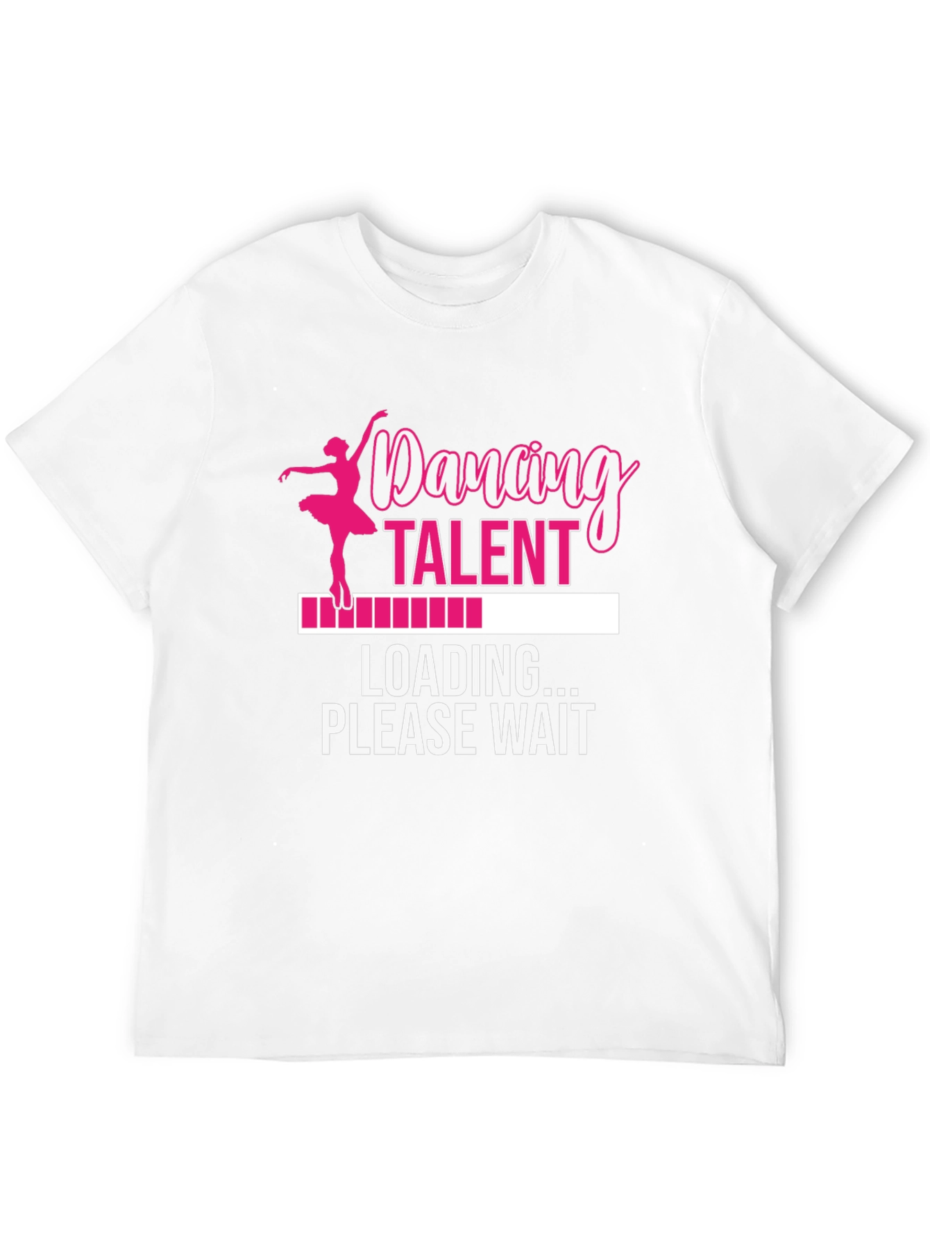 Black Dancing Talent Loading T-Shirt view 12