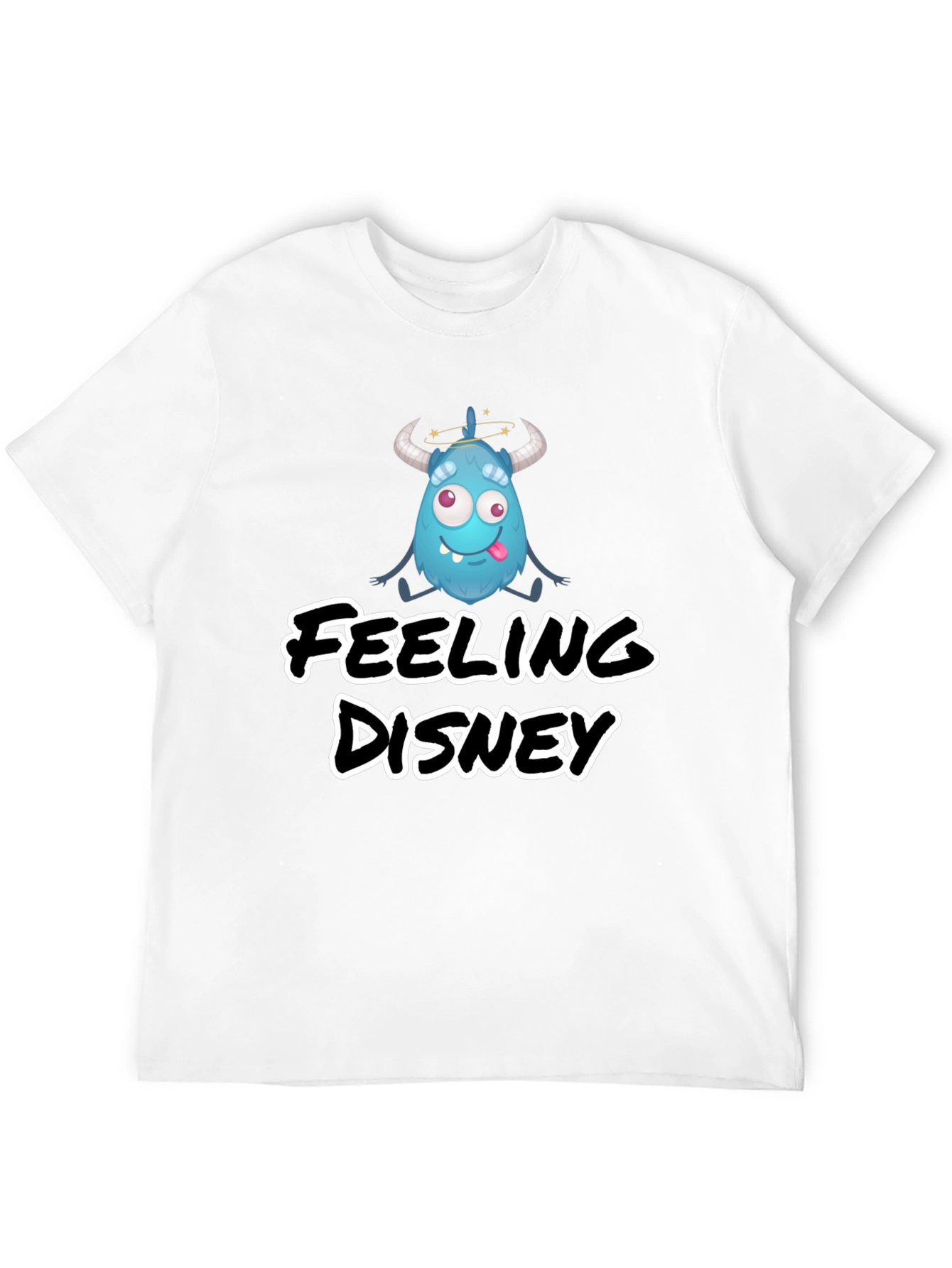 Black Feeling Disney Black T-Shirt view 12