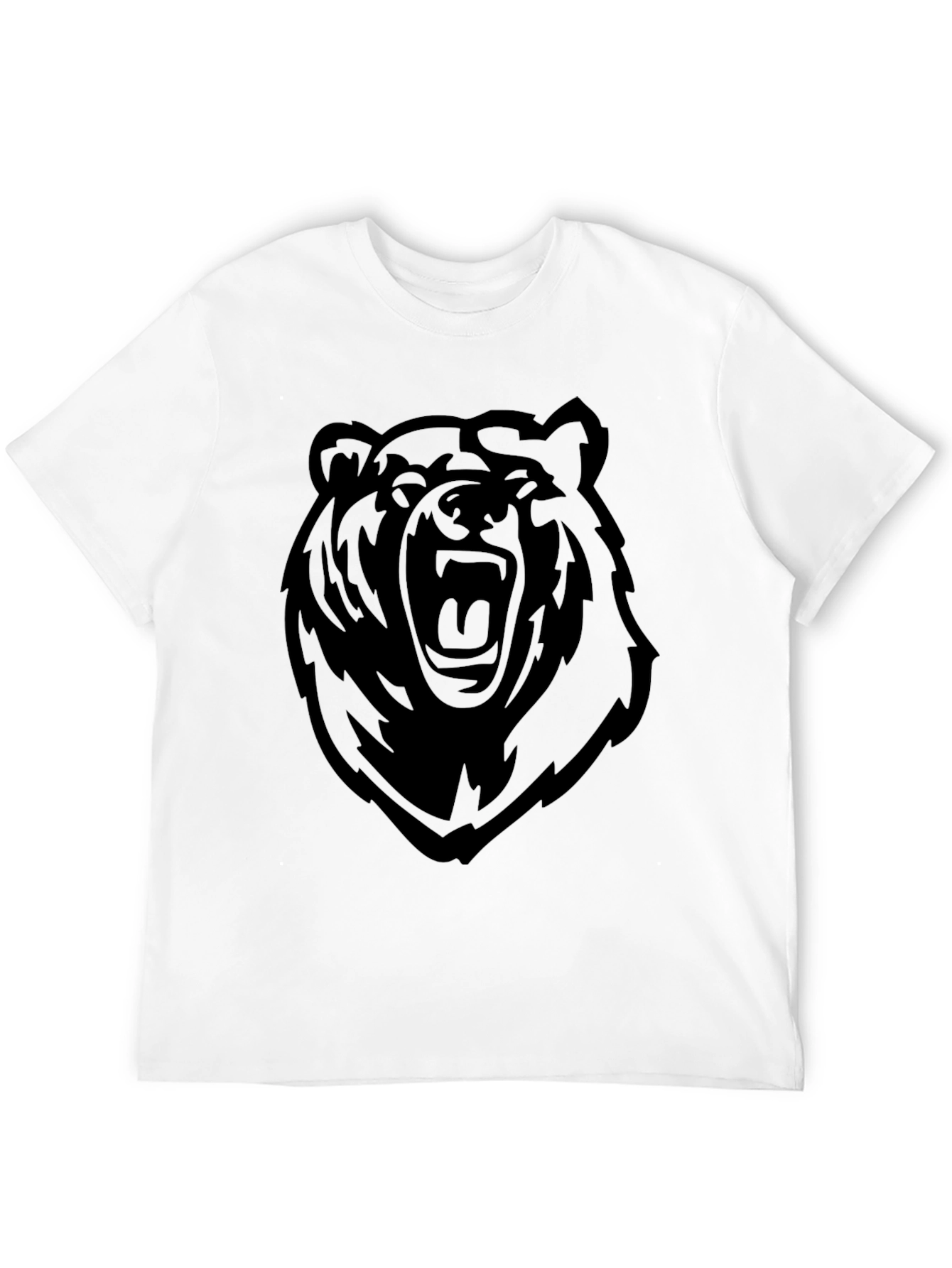 Black Black Bear Graphic Tee - Men's Casual Shirt view 12