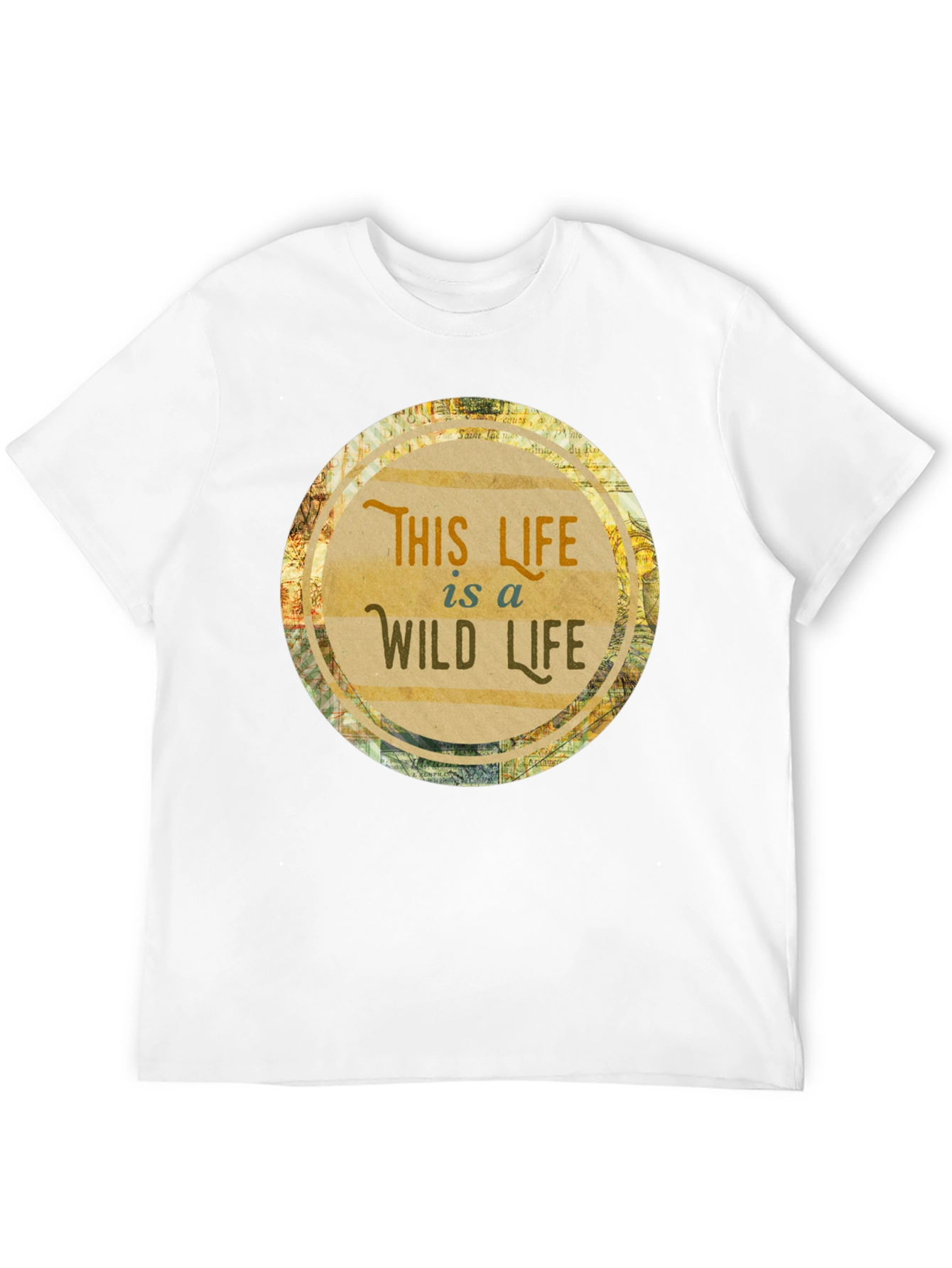 Black This Life Is A Wild Life T-Shirt view 12