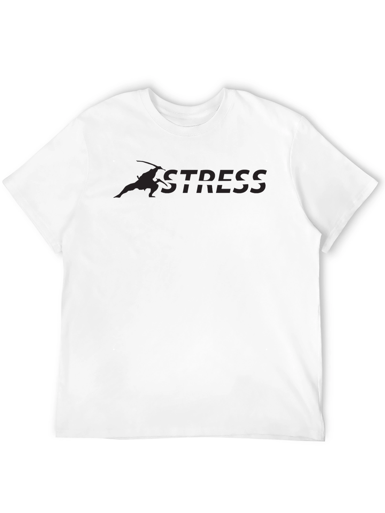 Black Anti-Stress Black T-Shirt view 12