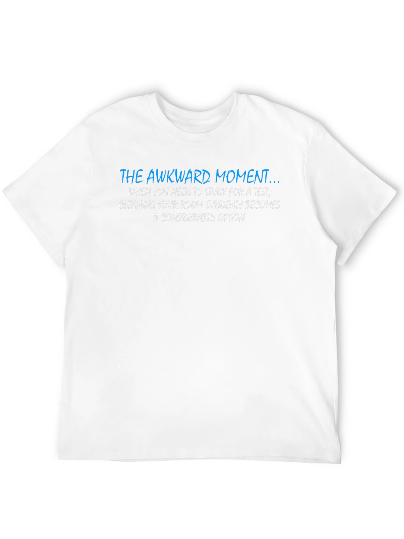 Black Awkward Moment Study T-Shirt view 12