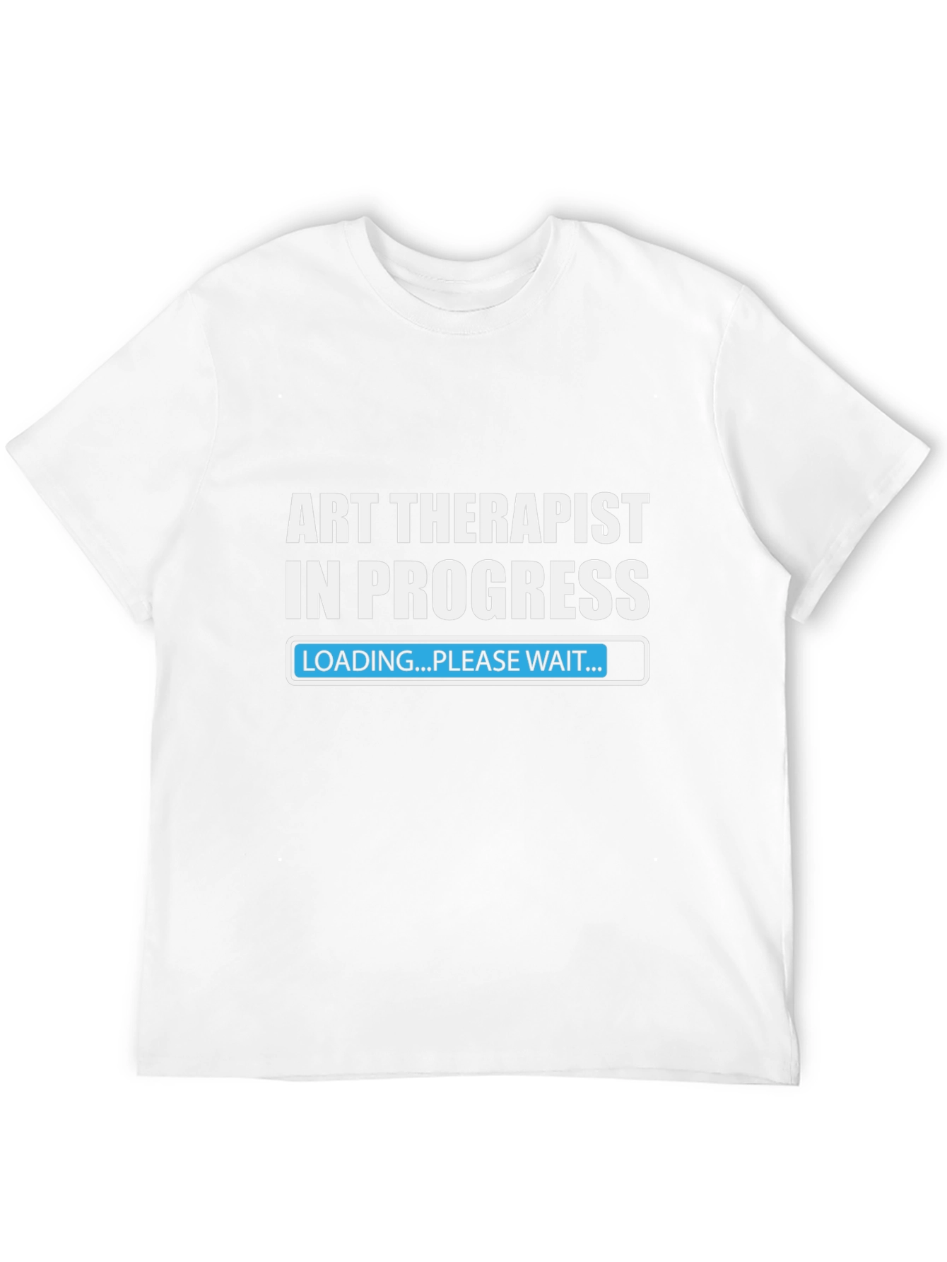 Black Art Therapist In Progress T-Shirt view 12