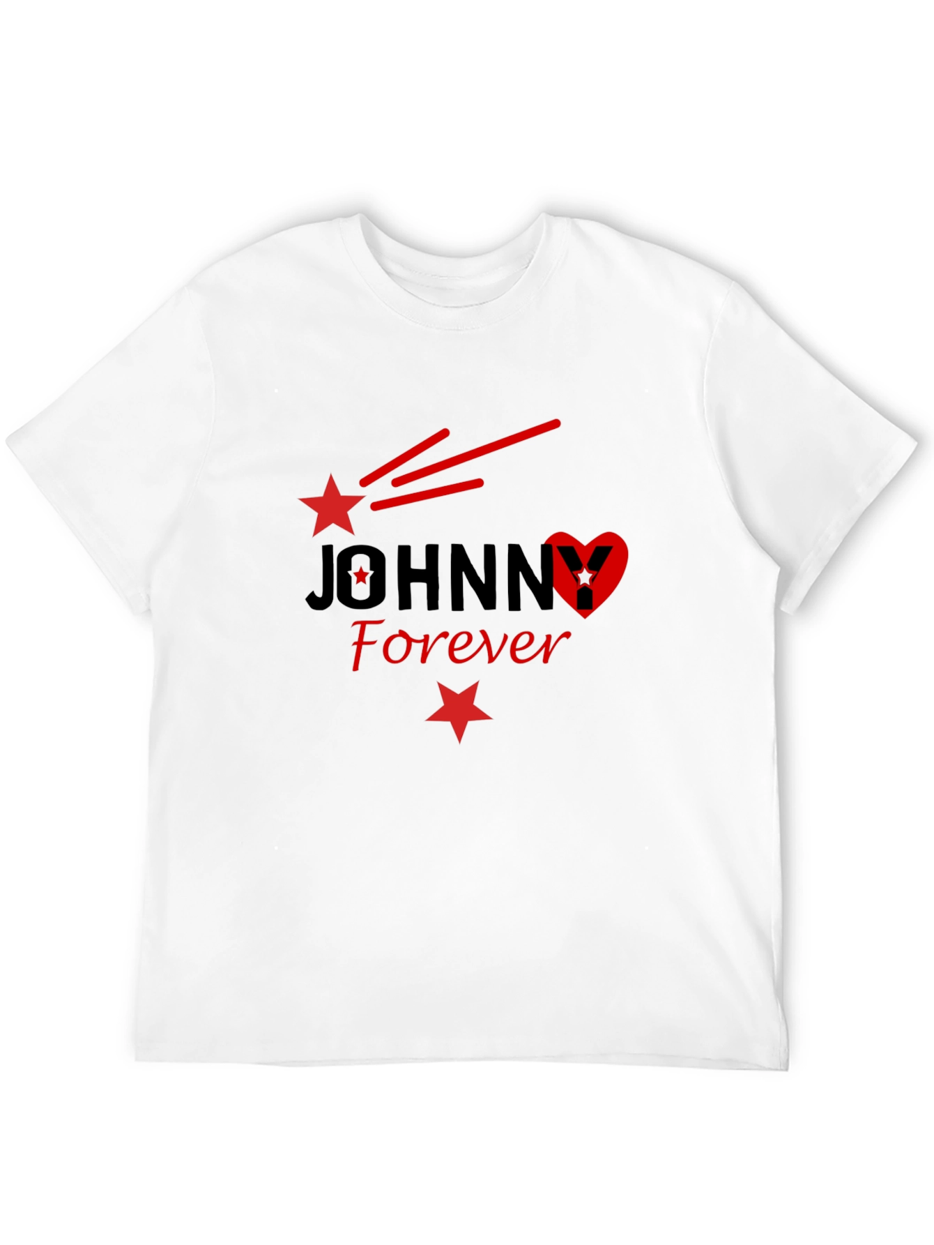 Black Johnny Forever Graphic Tee - Black view 12