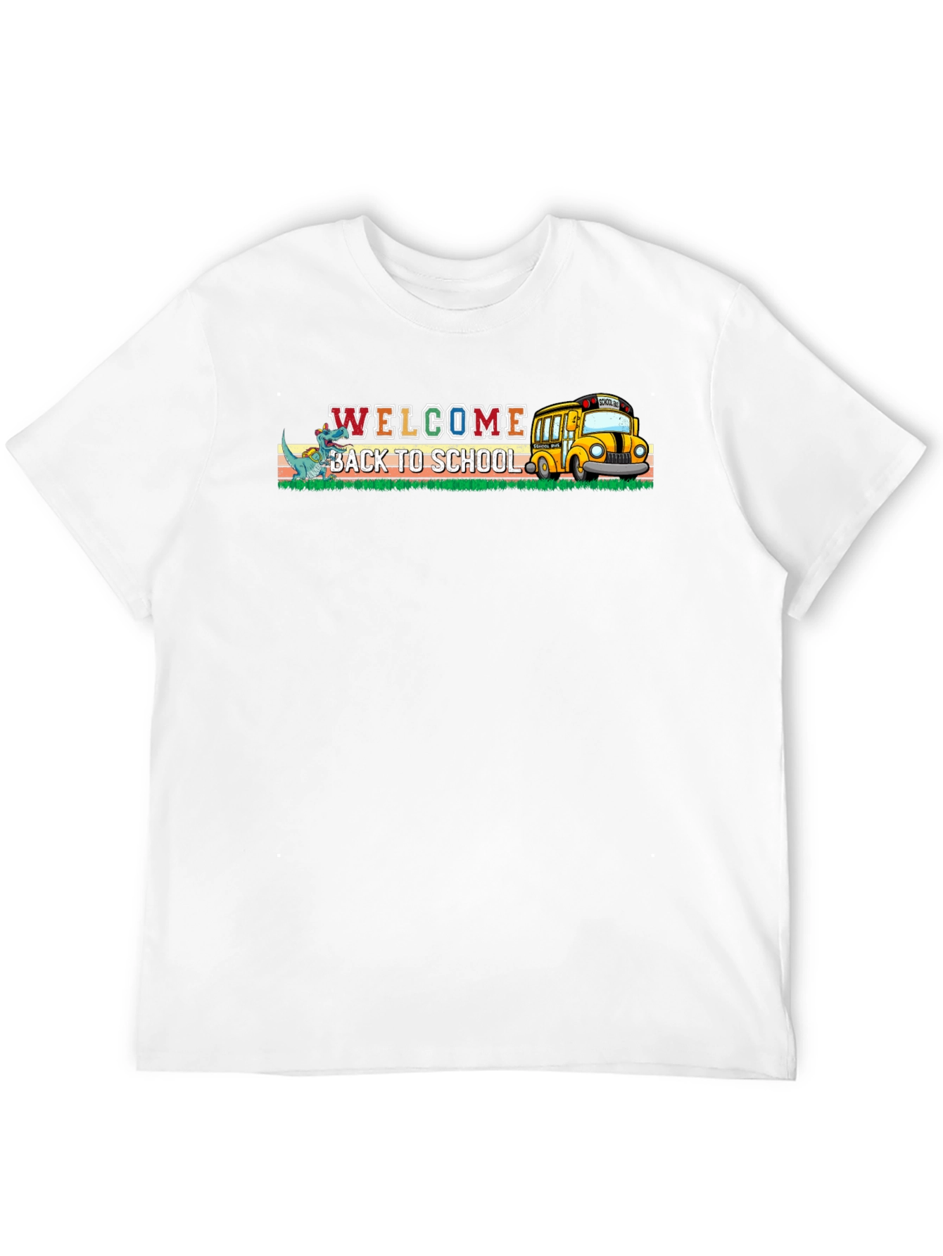 Black Welcome Back to School T-Shirt view 12