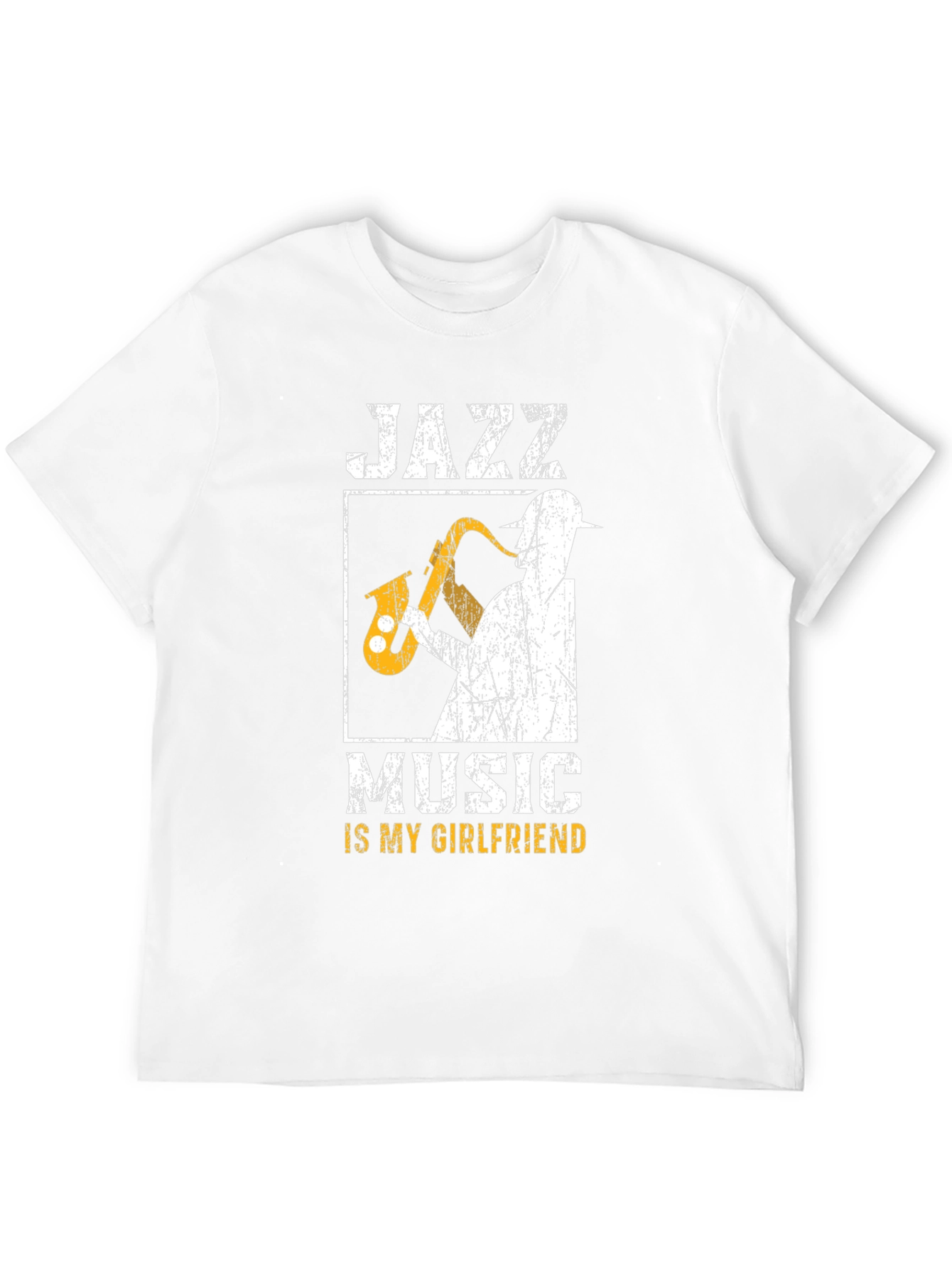 Black Jazz Music is My Girlfriend T-Shirt view 12