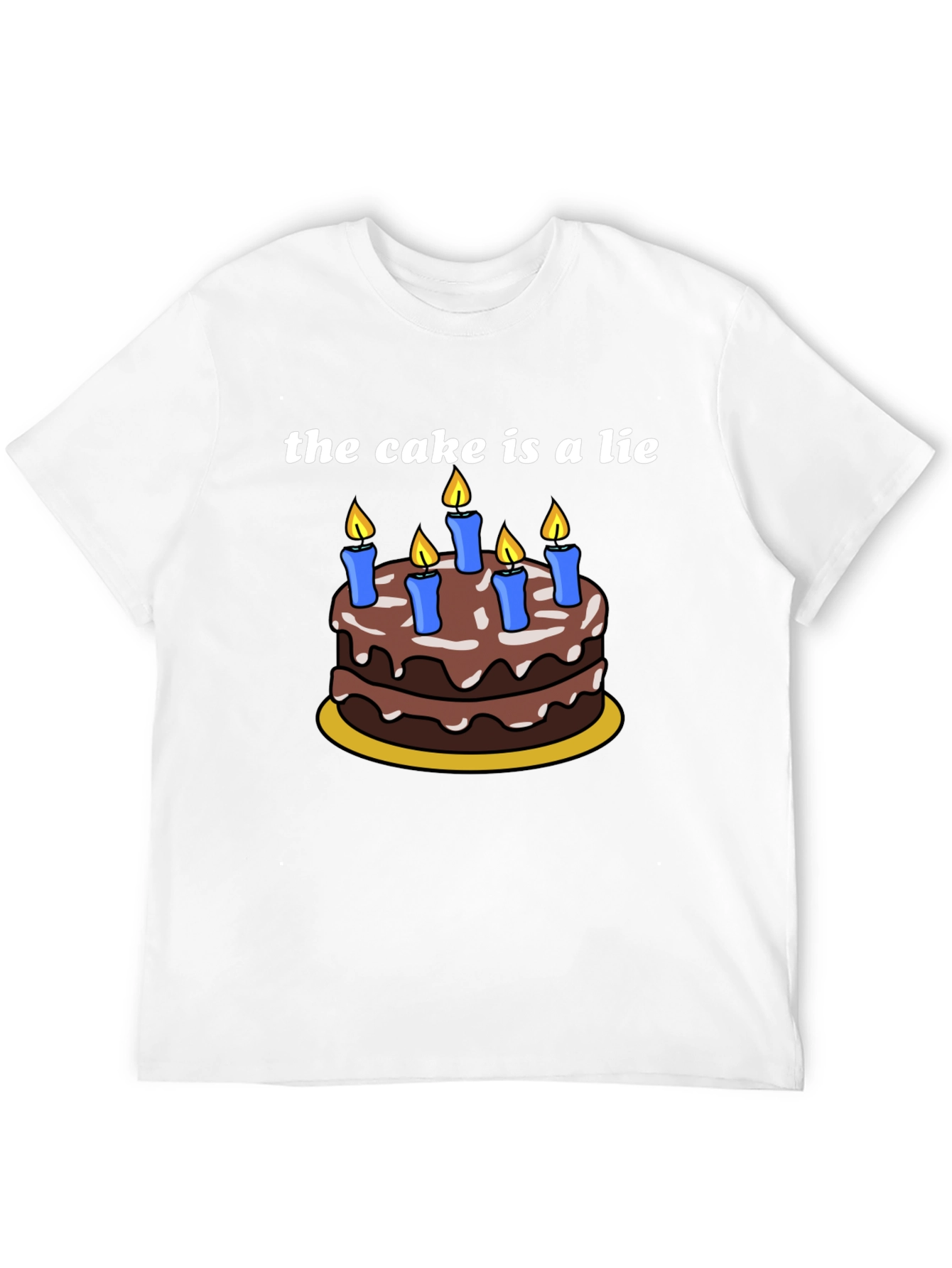 Black Cake is a Lie Graphic T-Shirt view 12