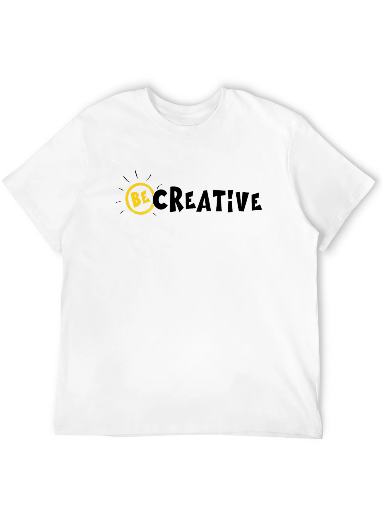 Black Be Creative Graphic T-Shirt view 12