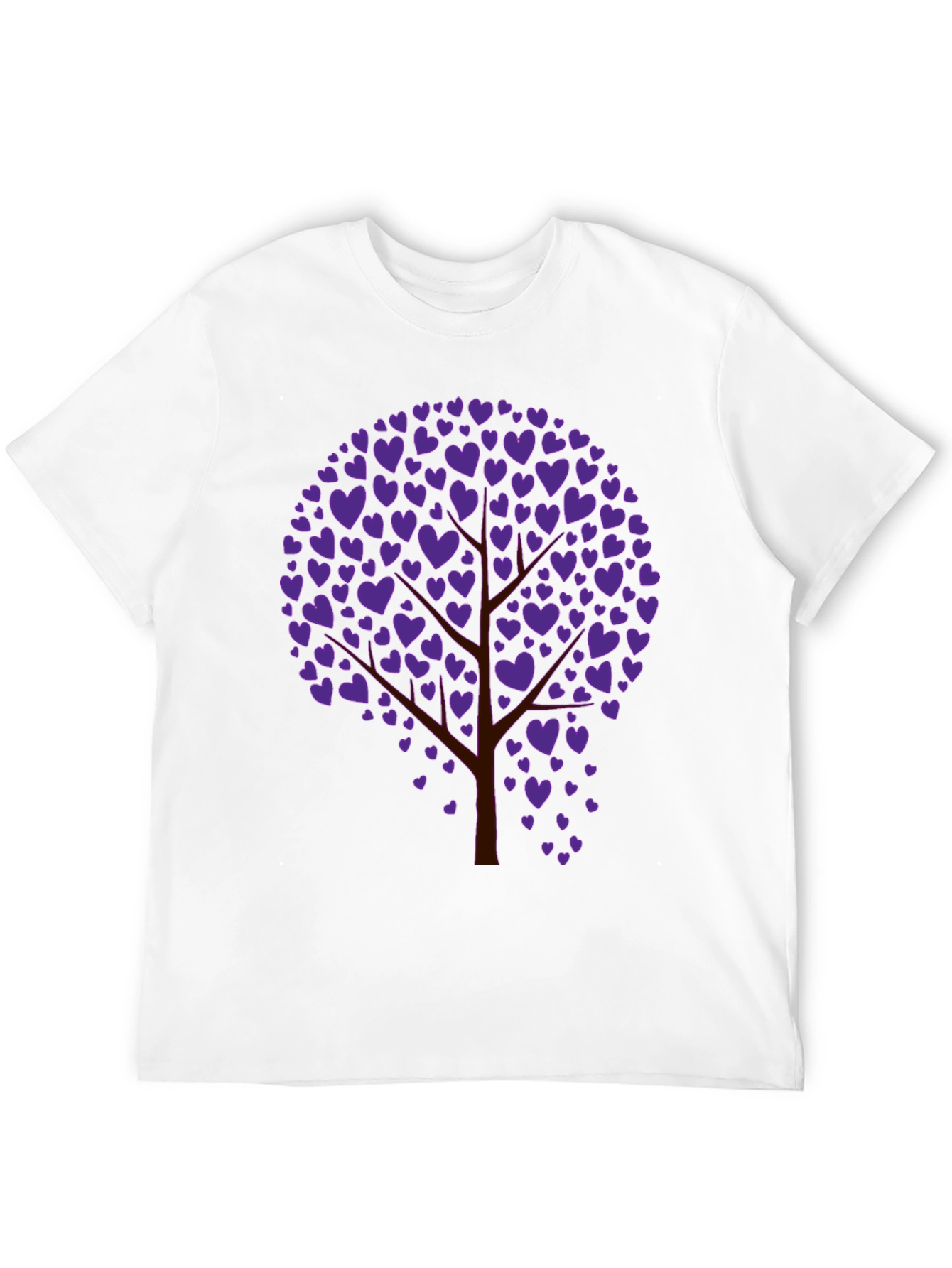 Black Heart Tree Graphic Tee - Black view 12