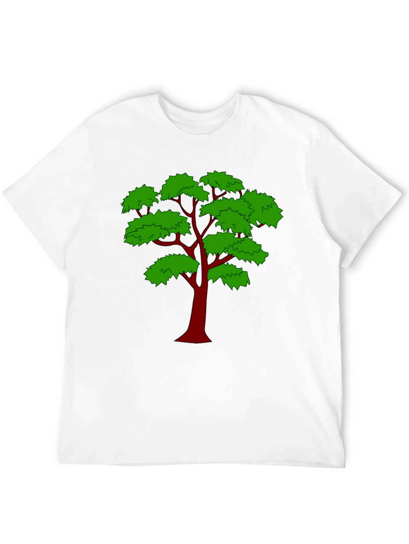 Black Arboreal Tee - Bold Tree Graphic view 12