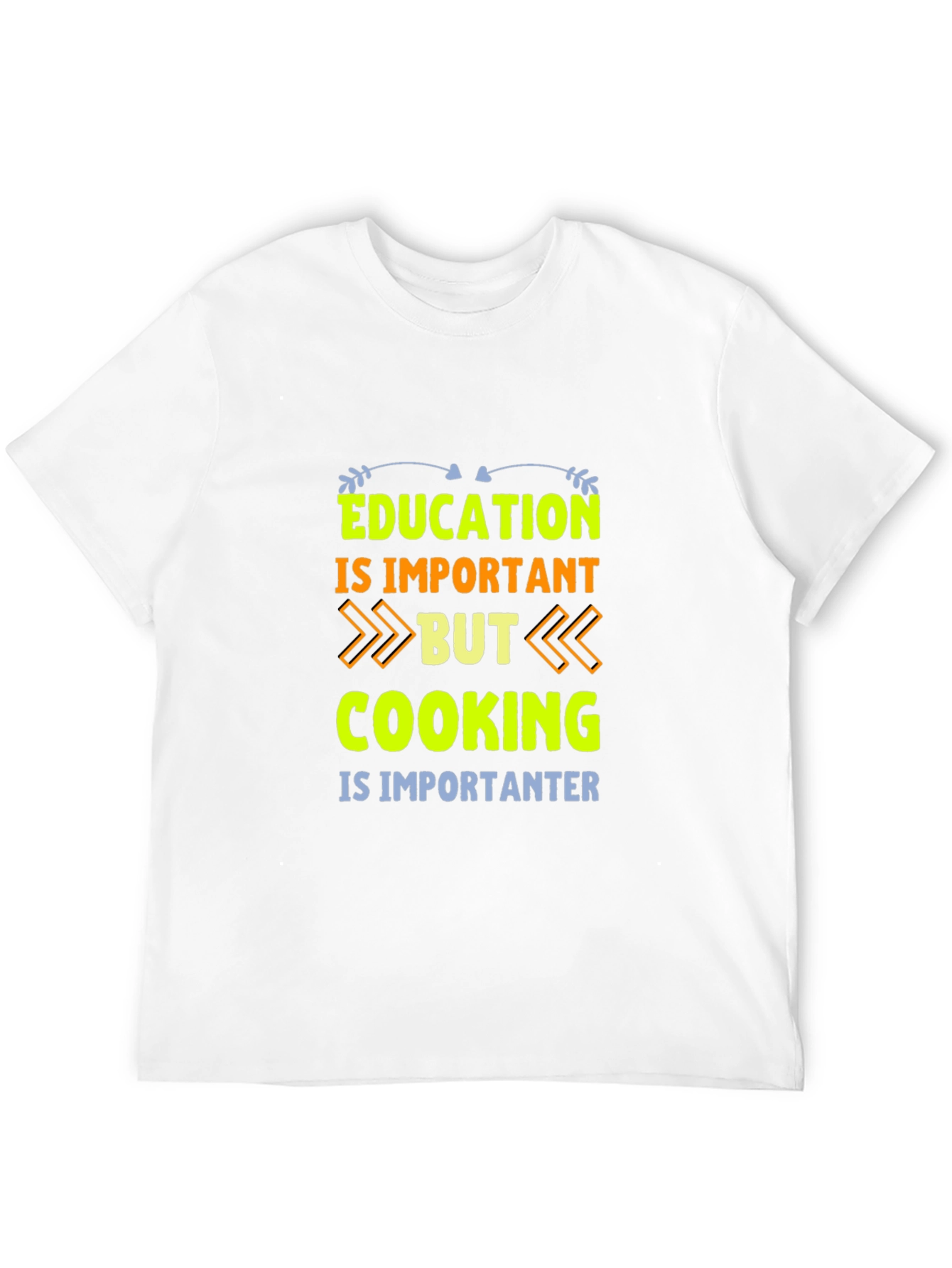 Black Education Cooking Important T-Shirt view 12
