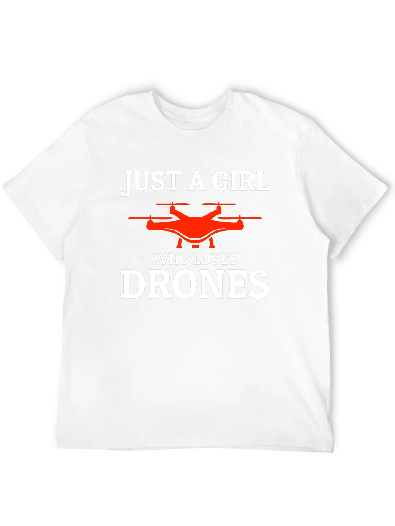 Just a Girl Who Loves Drones T-Shirt - 12