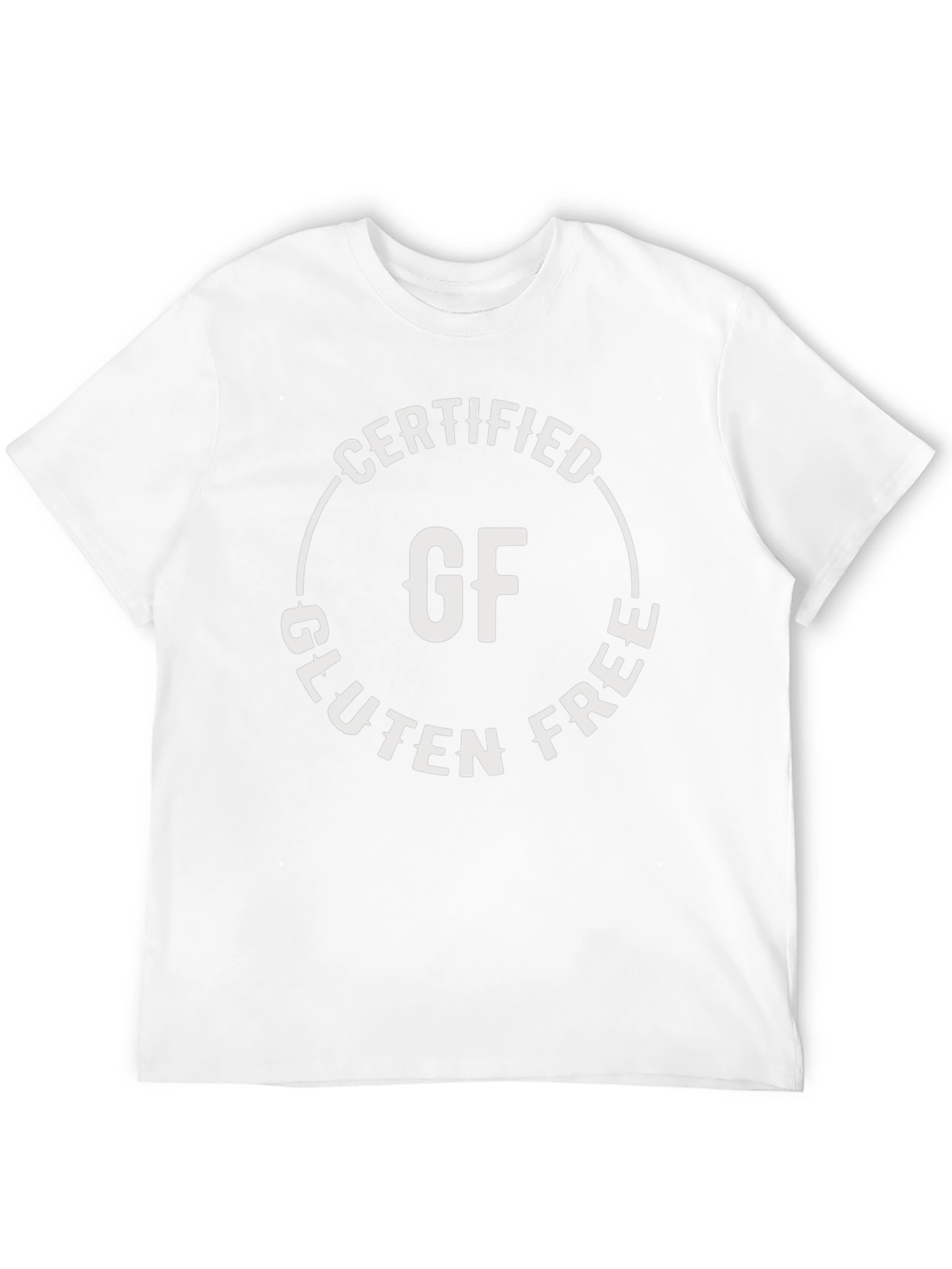 Black Certified GF Gluten Free Graphic Tee view 12