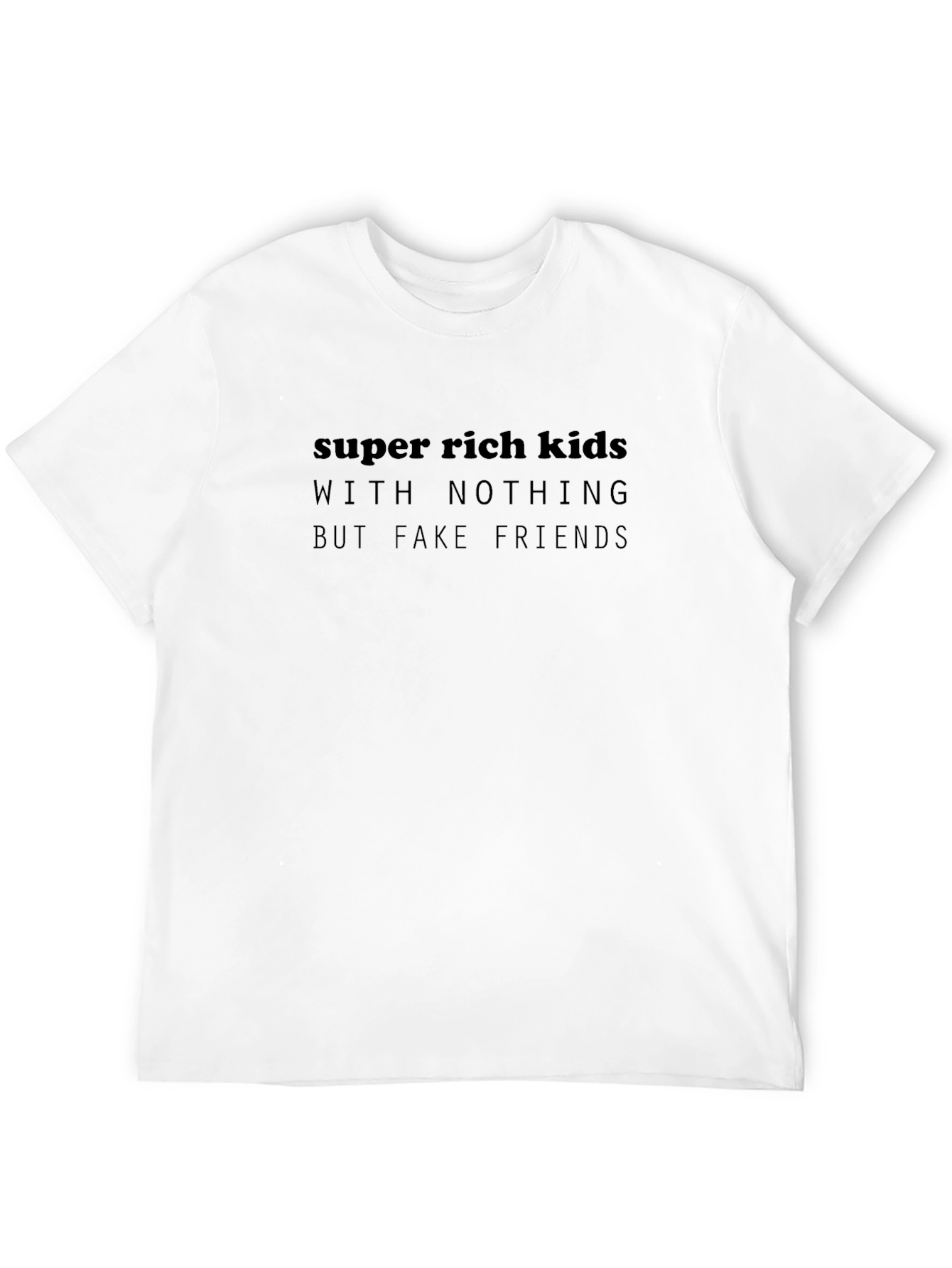 Black Super Rich Kids Graphic T-Shirt - Black view 12