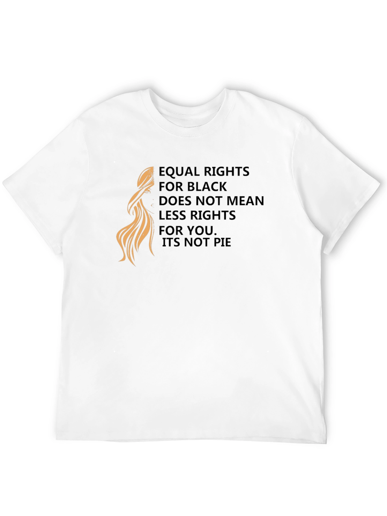 Black Equal Rights Black T-Shirt: Powerful Statement Tee view 12