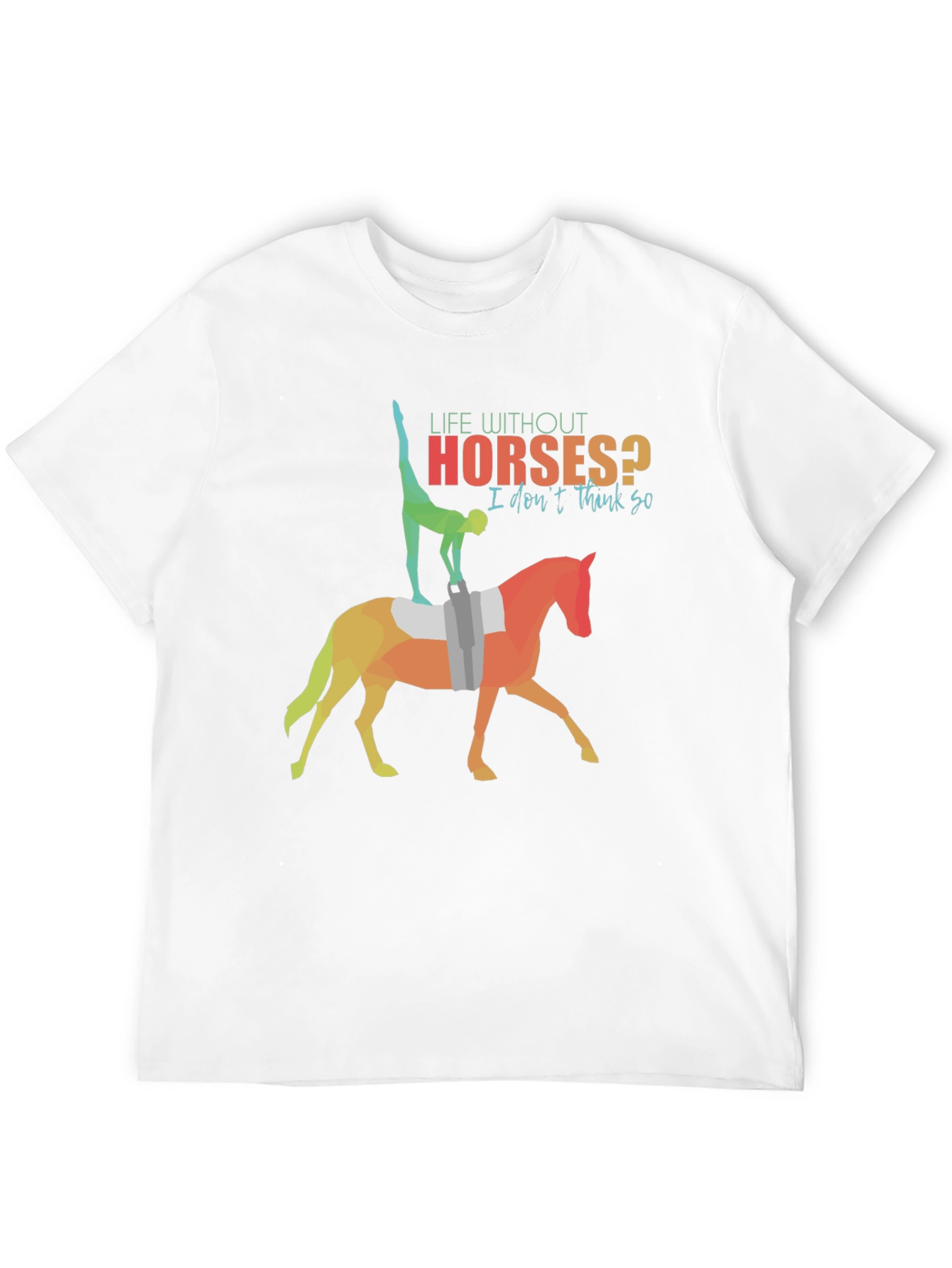 Black Life Without Horses? Graphic Tee view 12