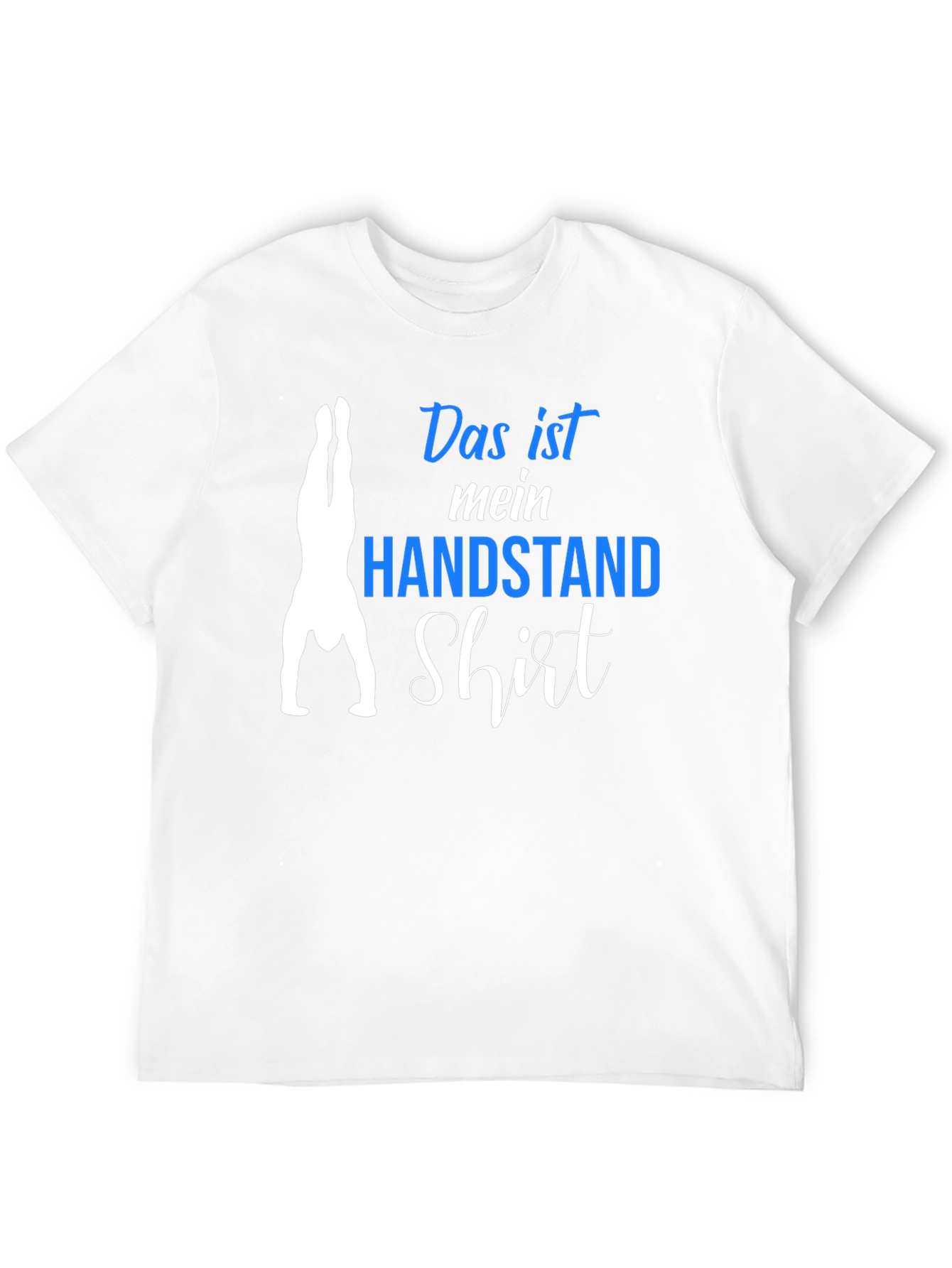 Black Handstand Shirt - Men's Black Graphic Tee view 12