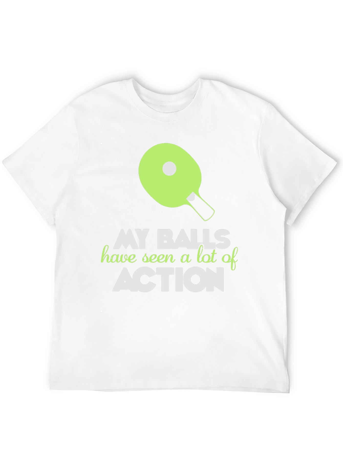 Black My Balls Have Seen Action Funny T-Shirt view 12