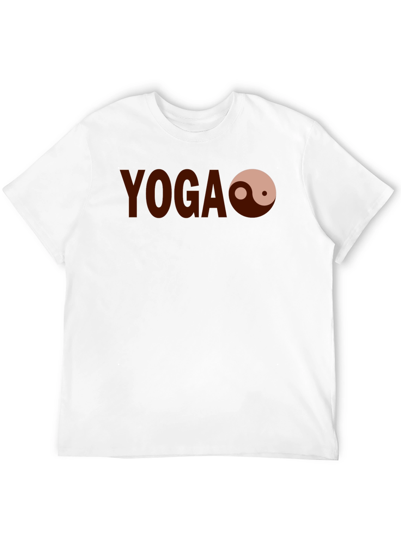 Black Yoga Yin Yang Graphic Tee - Comfortable Cotton Blend Shirt view 12