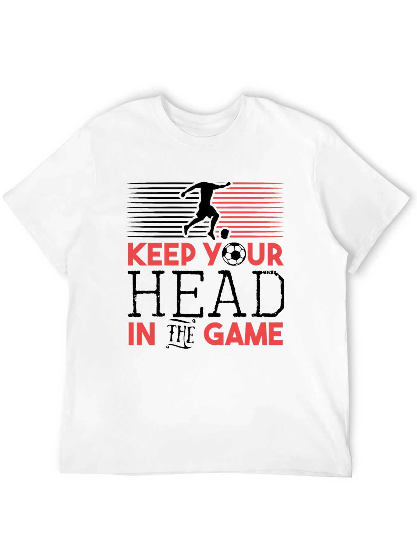Keep Your Head in the Game Graphic Tee - 12
