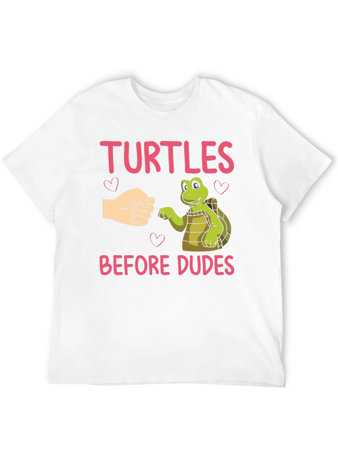 Black Turtles Before Dudes Black T-Shirt view 12