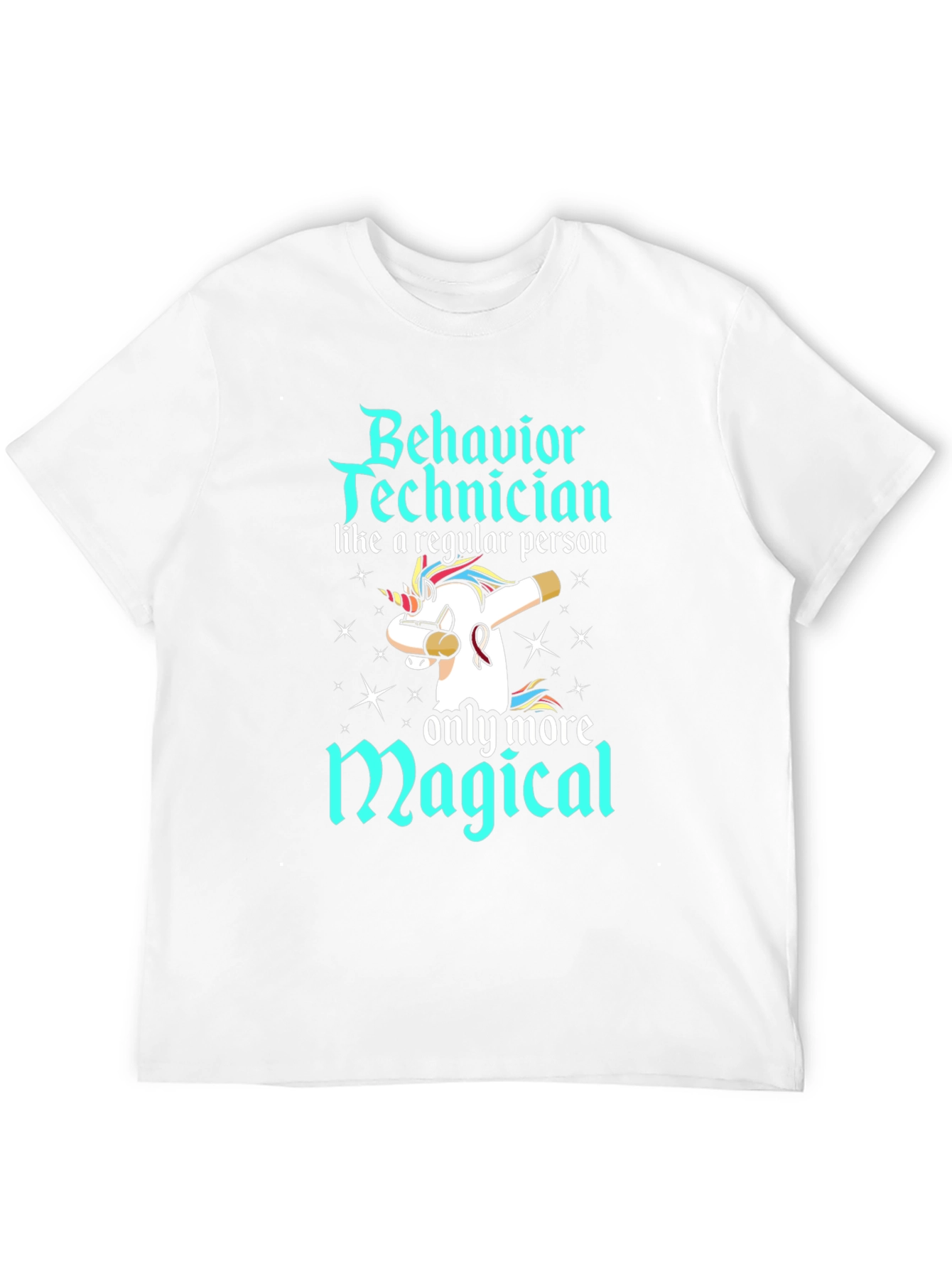 Black Magical Behavior Technician T-Shirt view 12