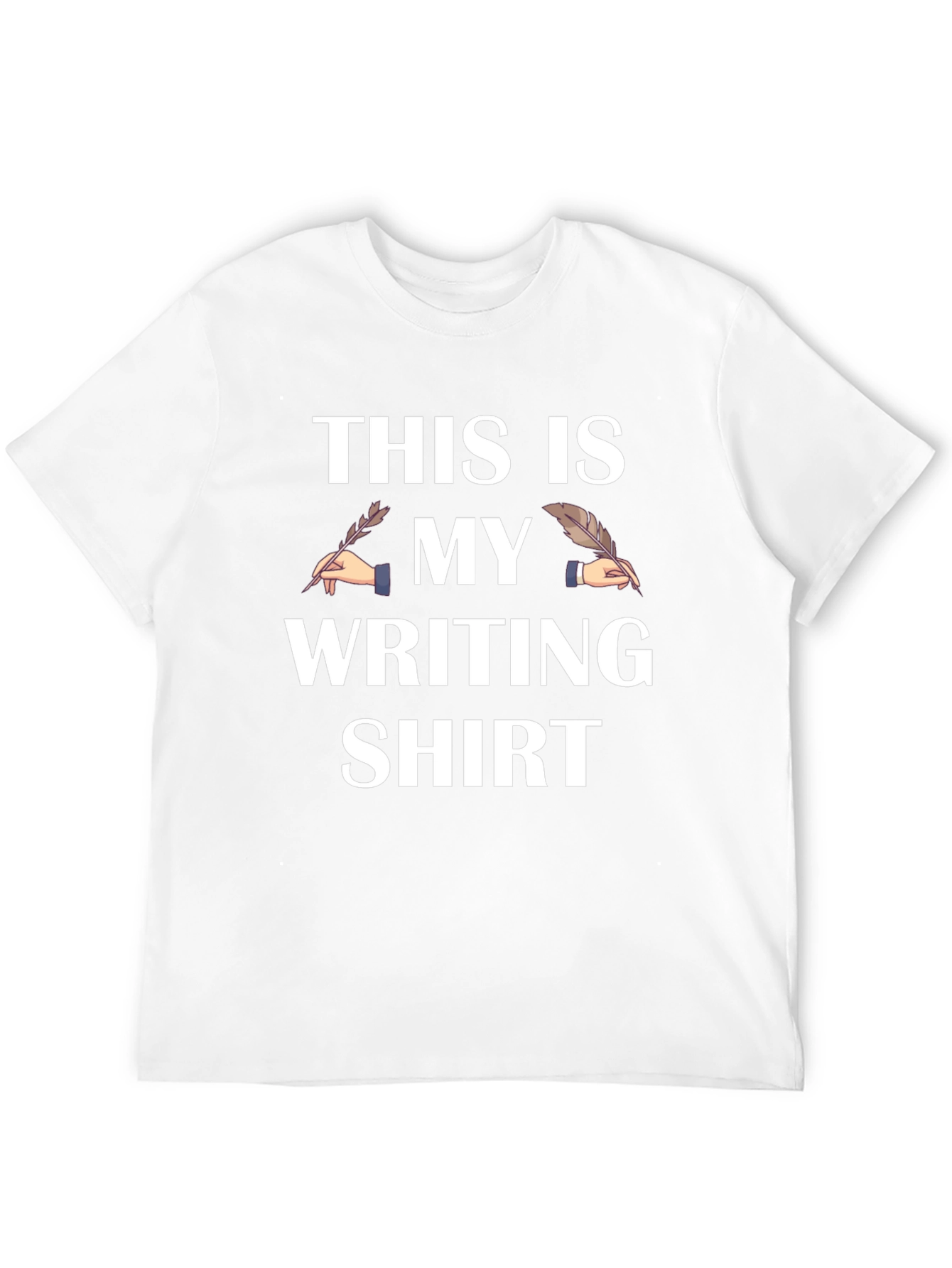 Black This is My Writing Shirt - Funny Writer T-Shirt view 12