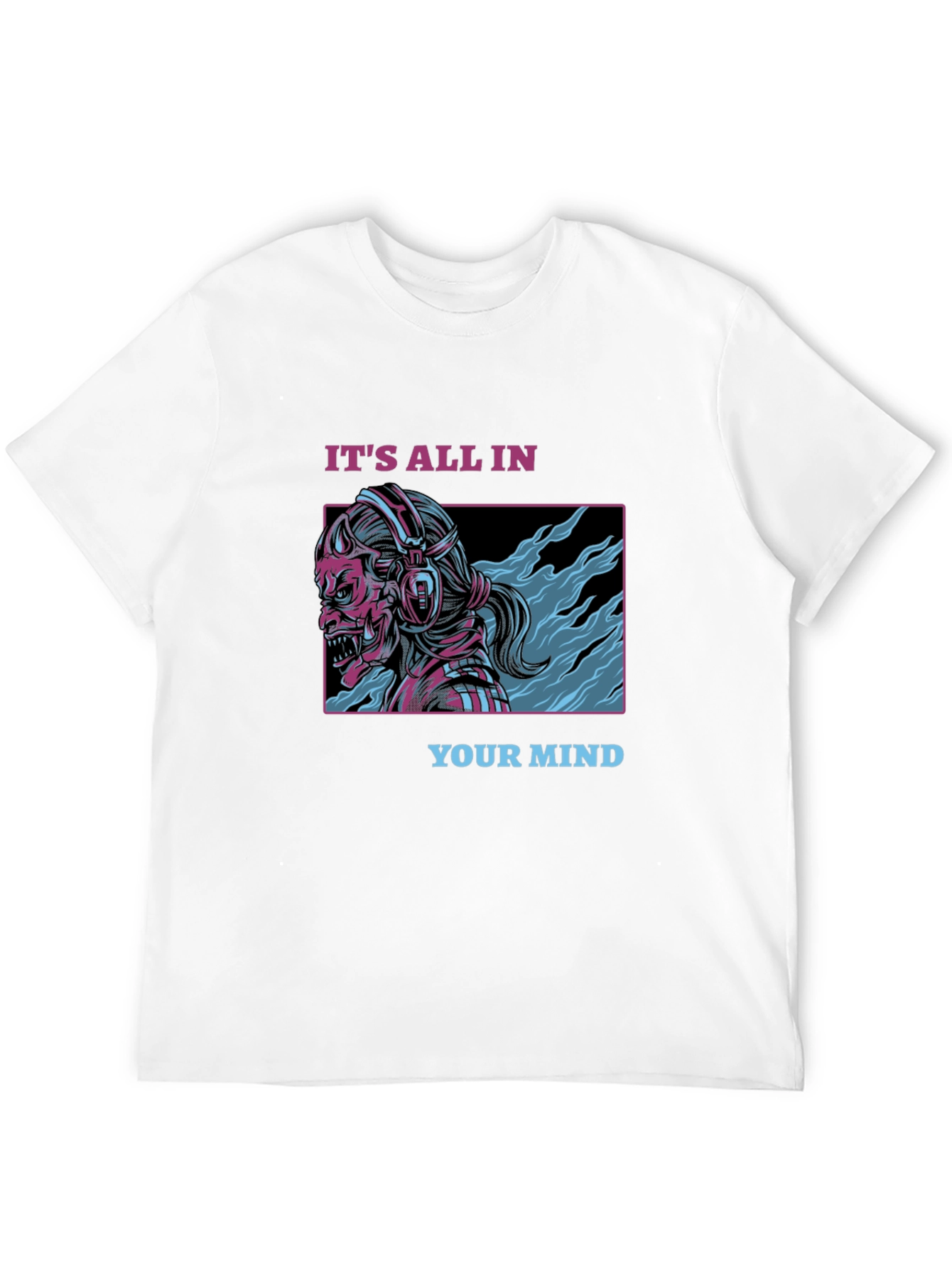 Black It's All In Your Mind Black Graphic Tee view 12