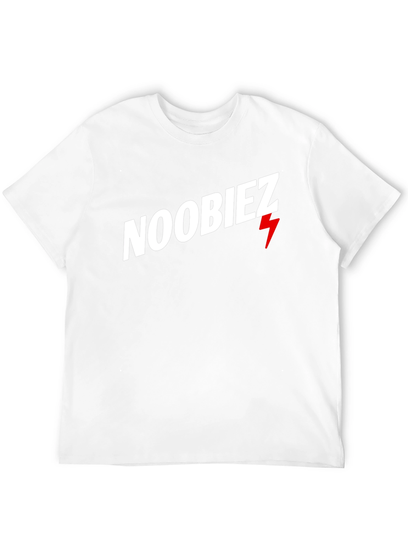 Black Noobiez Graphic Tee - Cool Casual Black T-Shirt view 12