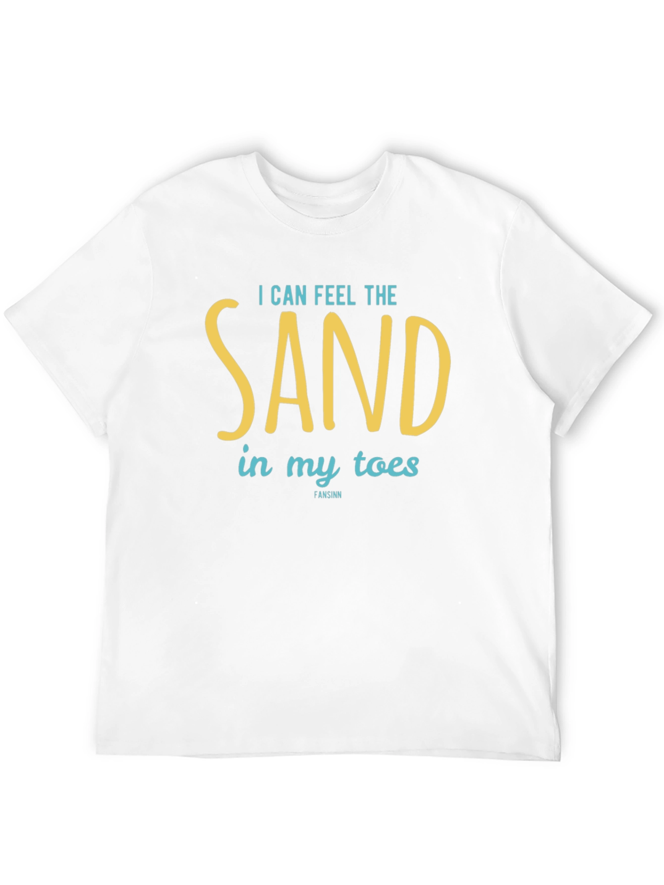 Black I Can Feel The Sand In My Toes Black T-Shirt view 12