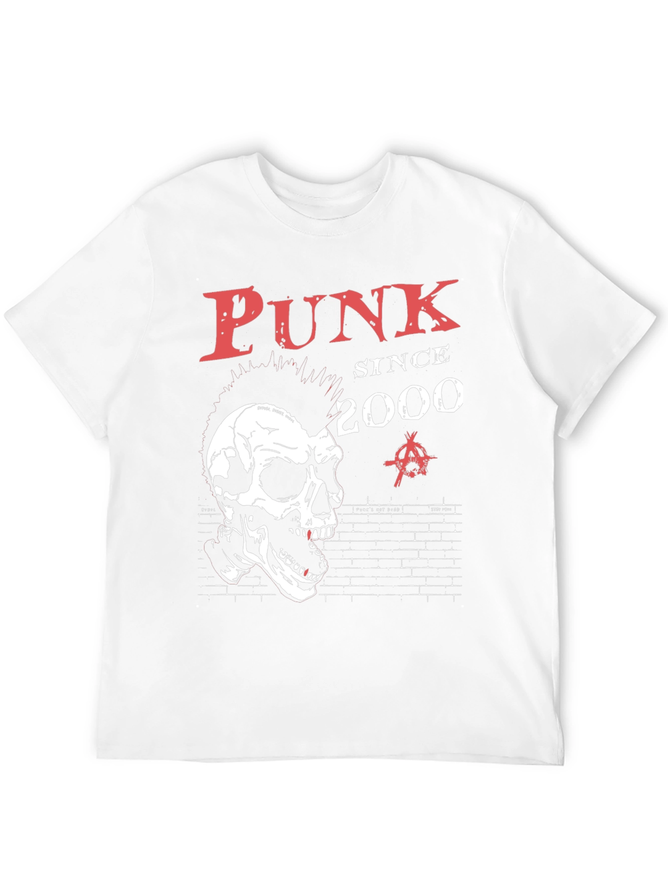 Black Punk Since 2000 Graphic T-Shirt view 12