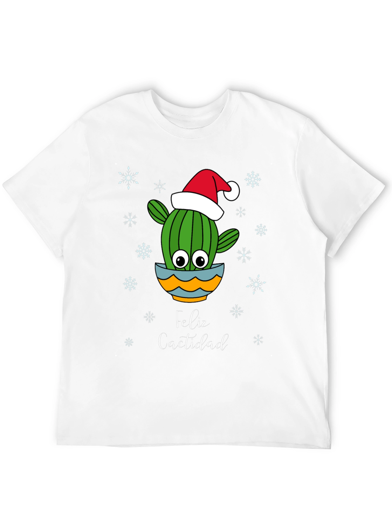 Black Feliz Cactidad Cactus Christmas Holiday Shirt view 12