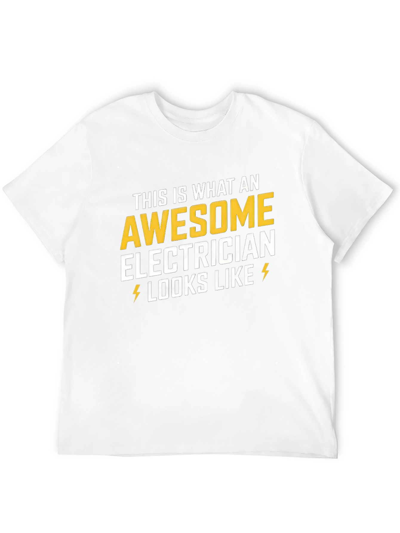 Black Awesome Electrician T-Shirt - Gift for Electricians view 12