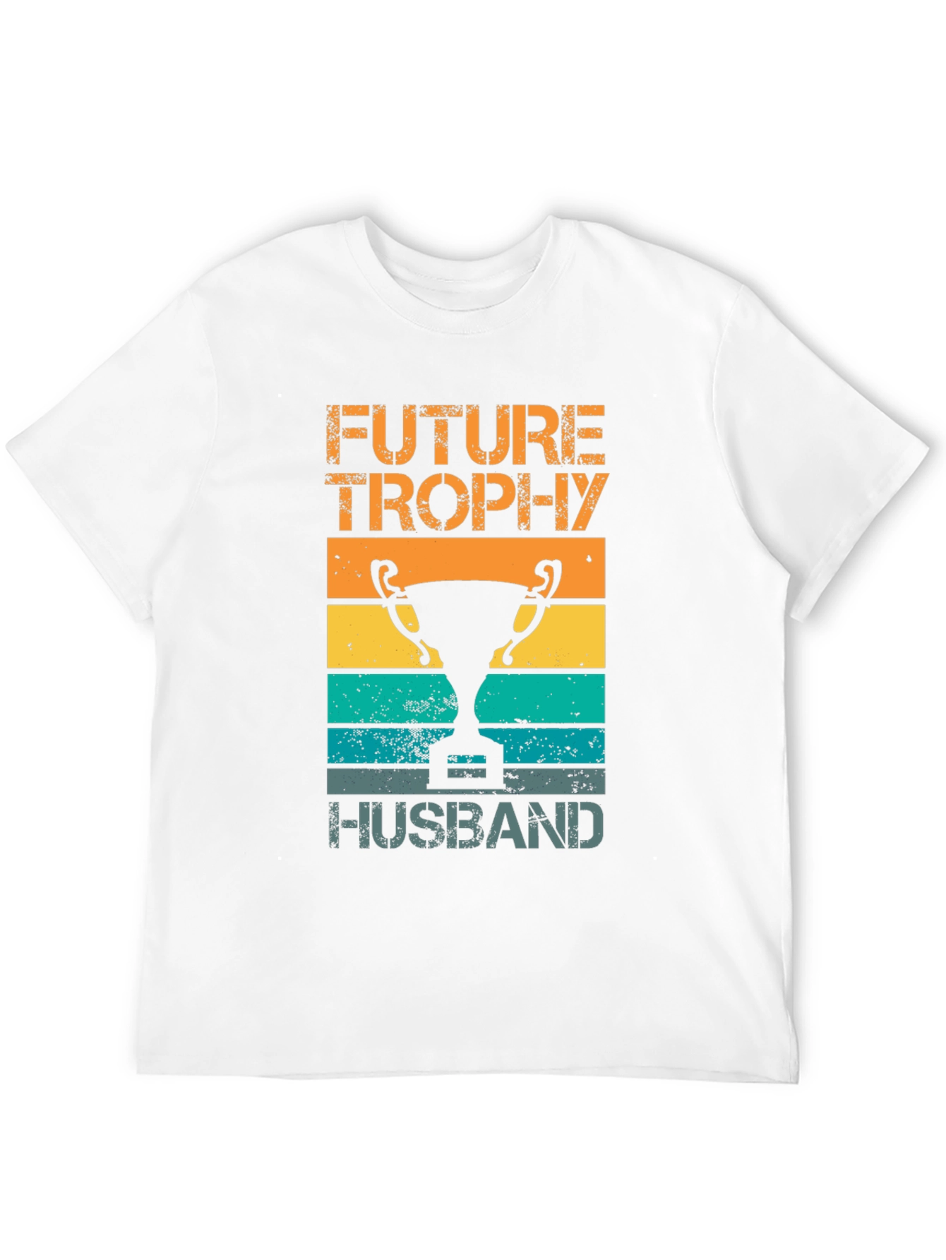 Black Future Trophy Husband Graphic Tee - Stylish and Humorous T-Shirt view 12