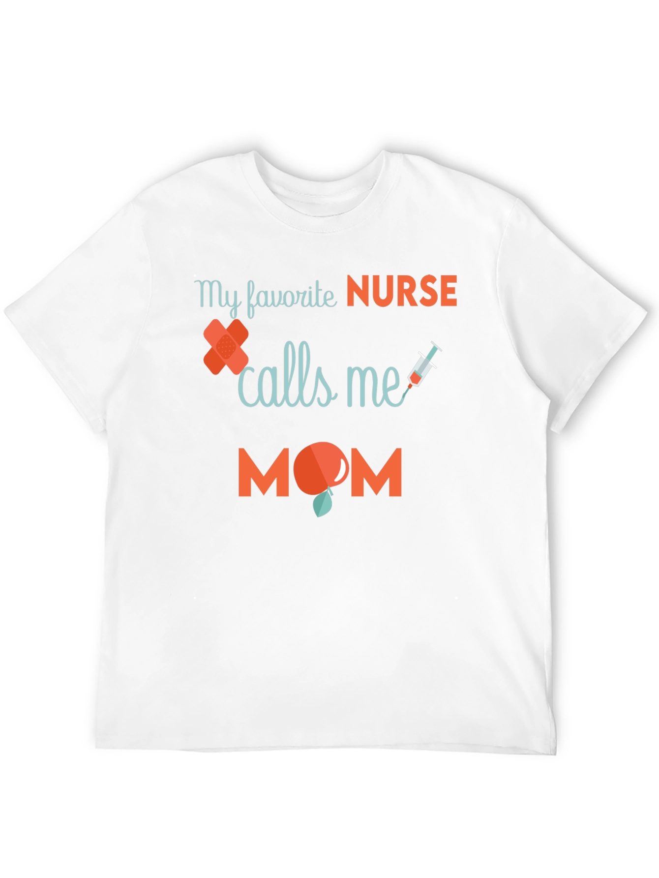 Black My Favorite Nurse Calls Me Mom T-Shirt view 12