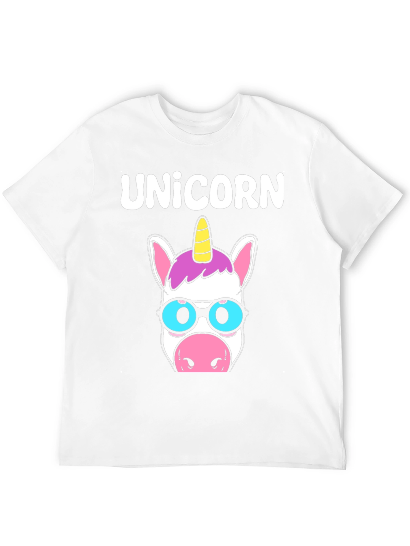 Black Unicorn T-Shirt - Cute Cartoon Style view 12