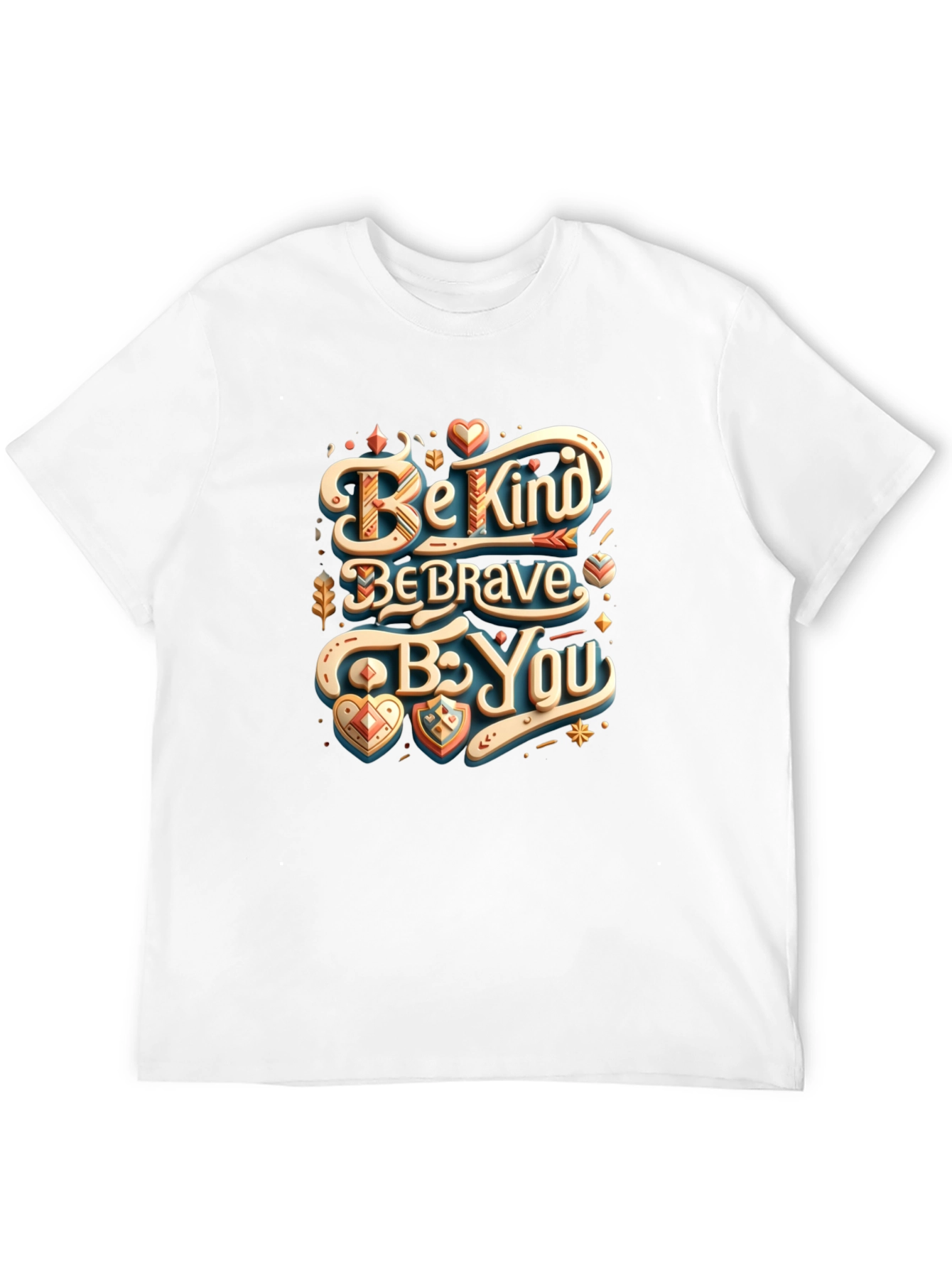 Black Be Kind, Be Brave, Be You Graphic Tee view 12
