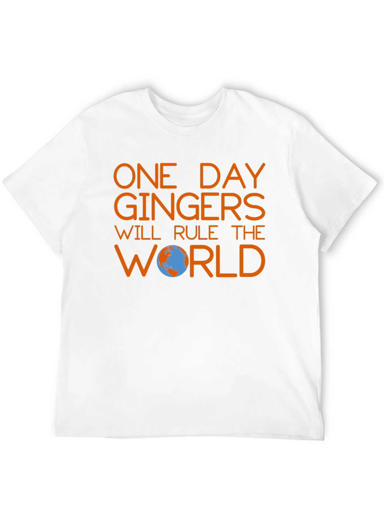 Black Ginger Rule World Black T-Shirt view 12