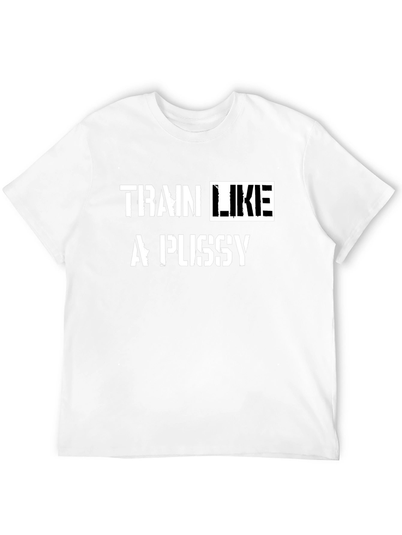 Black Train Like a P*ssy Graphic Tee - Bold Statement Shirt view 12