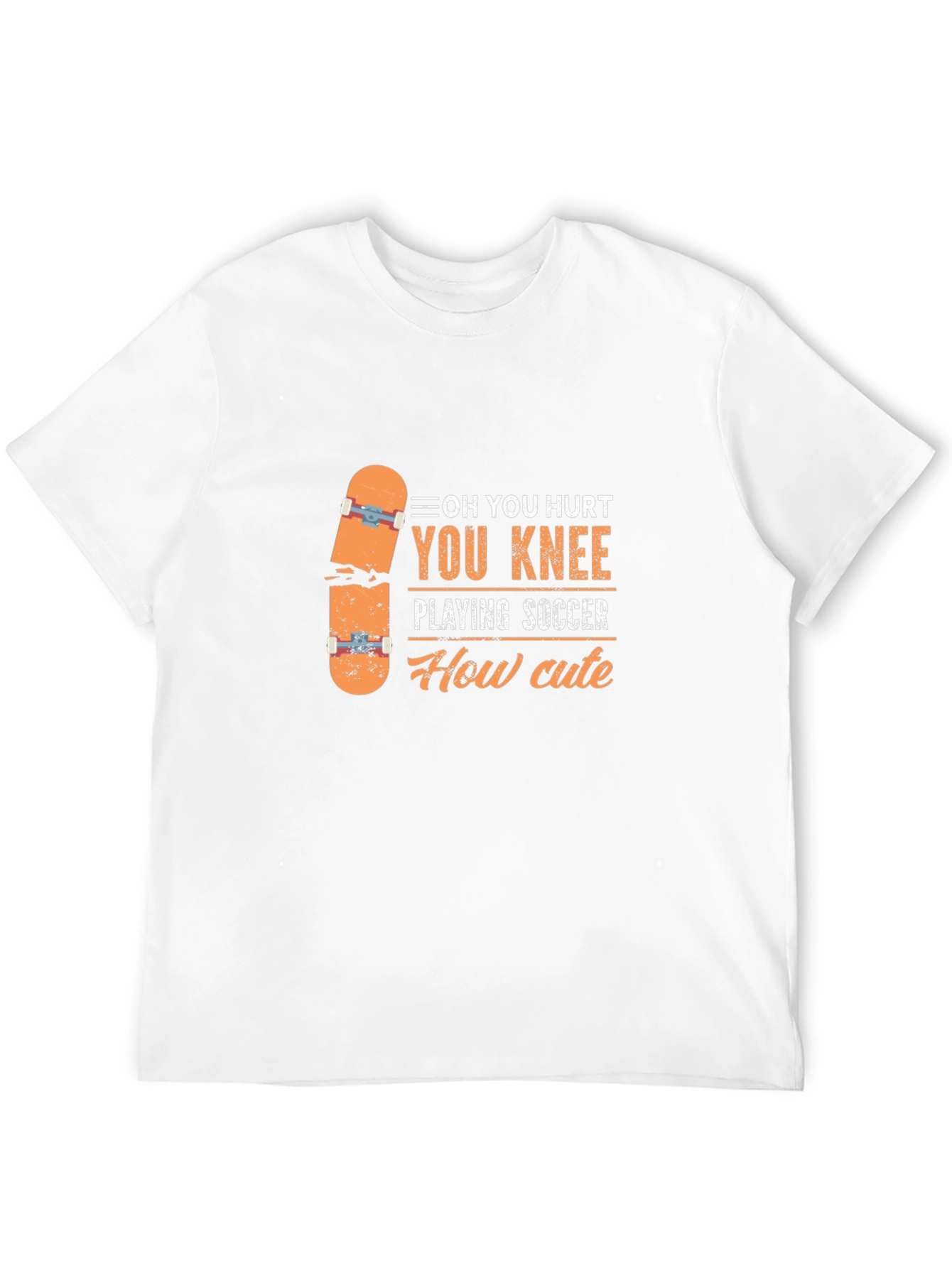 Black OH YOU HURT YOU KNEE T-Shirt view 12