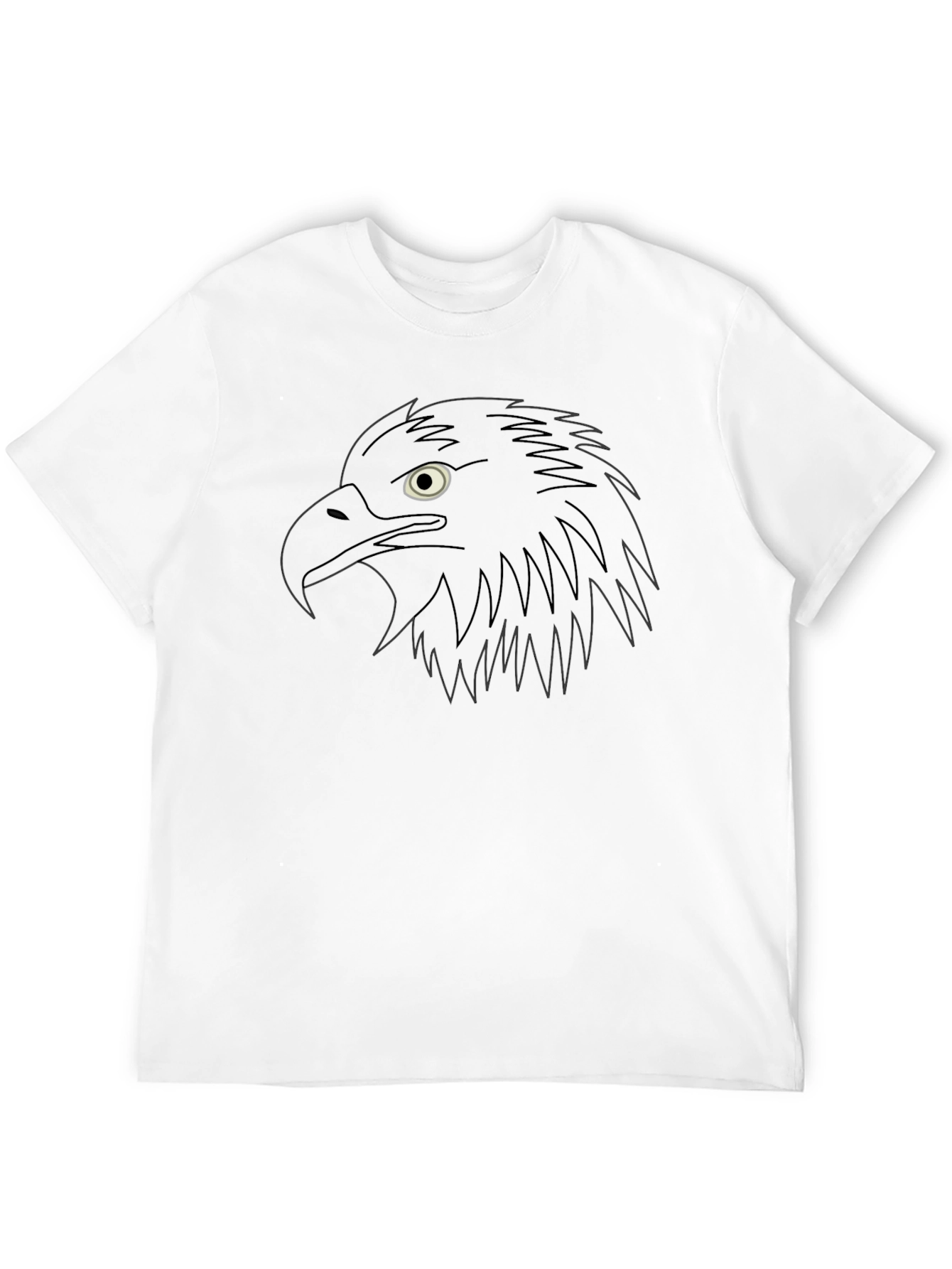 Black Men's Black Eagle Graphic Tee view 12