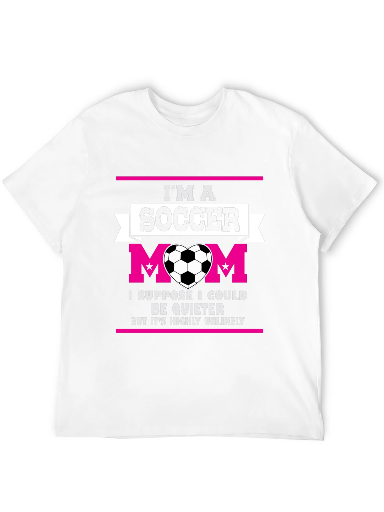Black I'm a Soccer Mom T-Shirt view 12