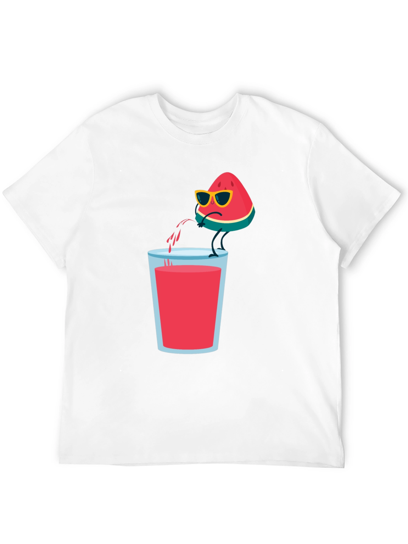Black Cool Watermelon T-Shirt view 12