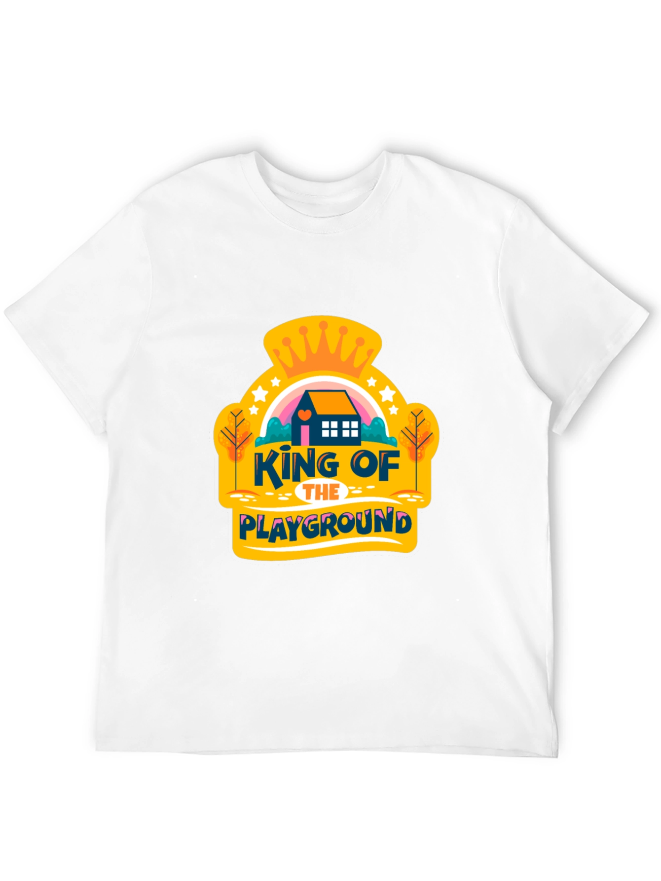 Black King of the Playground Graphic Tee view 12