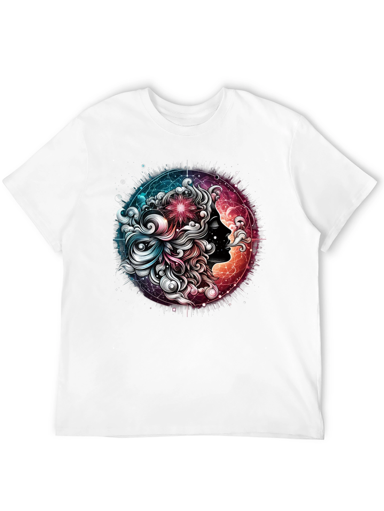 Black Celestial Woman Graphic Tee view 12