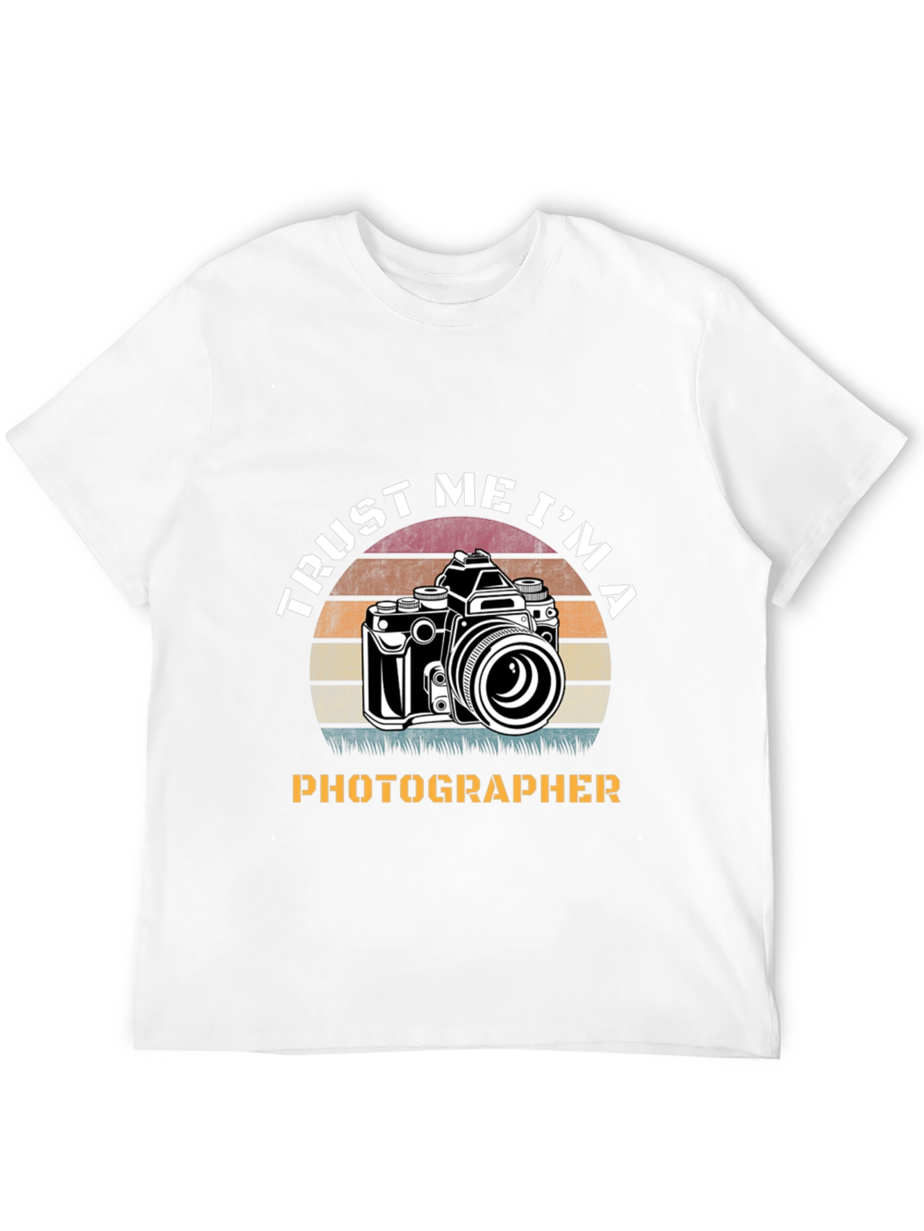 Black Trust Me I'm A Photographer T-Shirt view 12